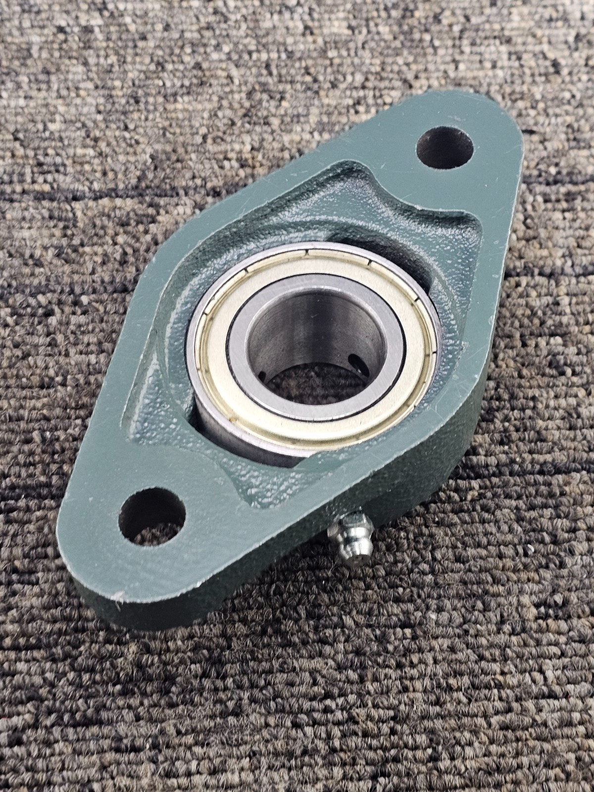 SB205-16 FL205: Flange Mount Bearing, 2 Bolt Flange, Screw Locking