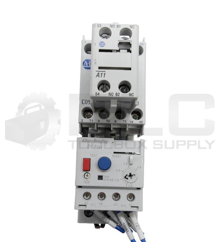 ALLEN BRADLEY 100-C09D*10 /A CONTACTOR W/ 100-F /B W/ 193-EECB /C