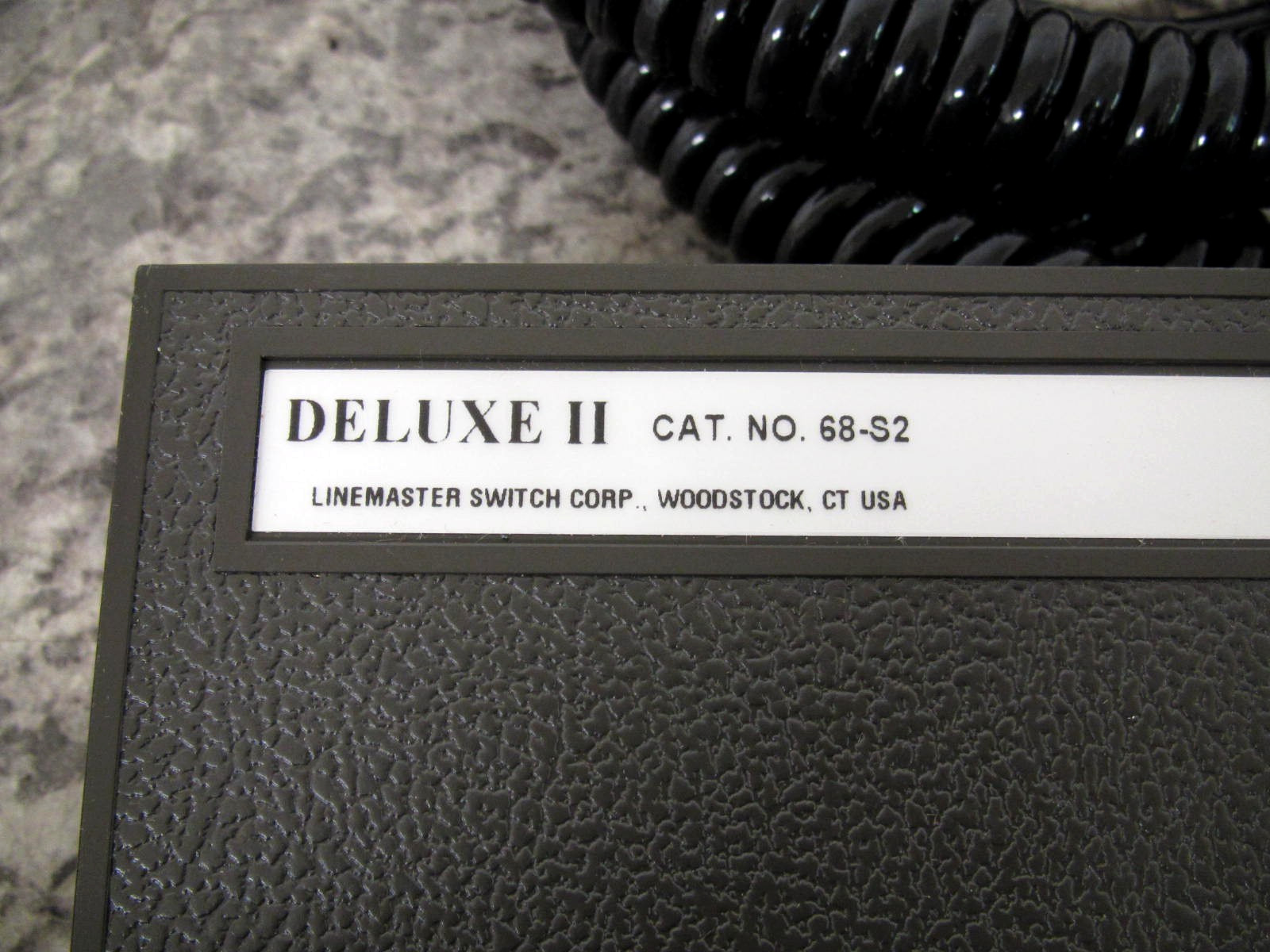 New Linemaster Deluxe II 68-S2 / Heidenhain 681041-01 Footswitch Free Shipping