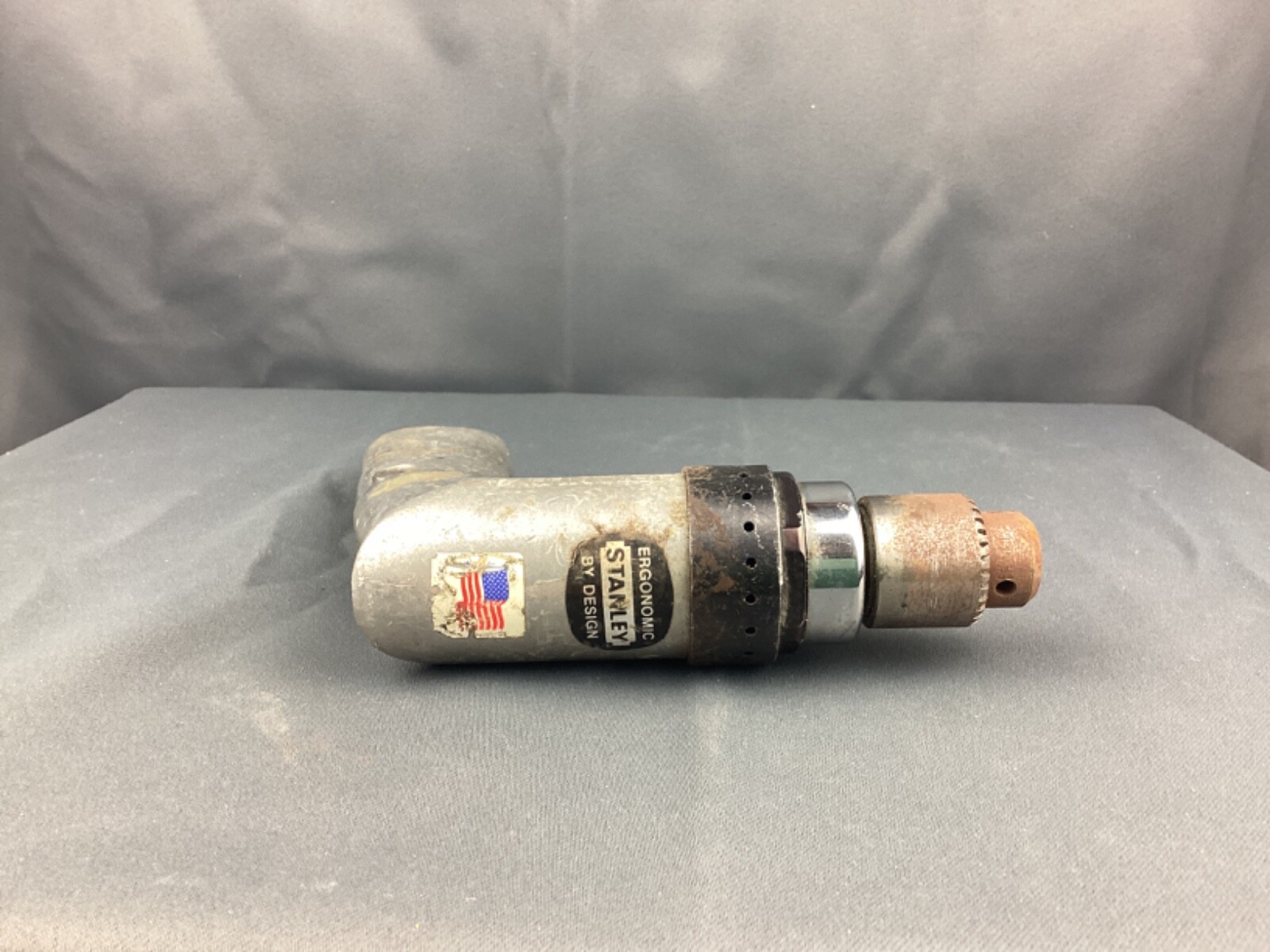 Vintage Stanley Model D30 P-45 rpm Air Pneumatic Drill Nutrunner 4500 rpm