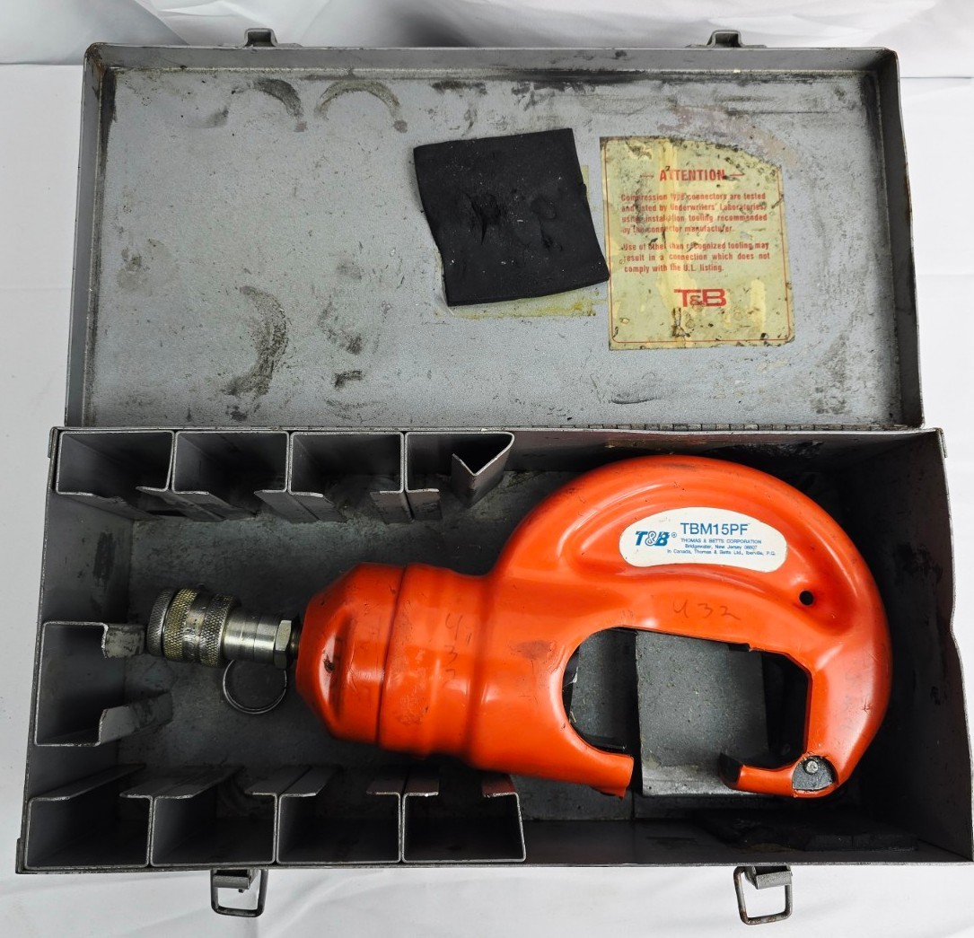 Thomas And Betts T&B Insulated Remote Hydraulic Crimp Head Model TBM15PF