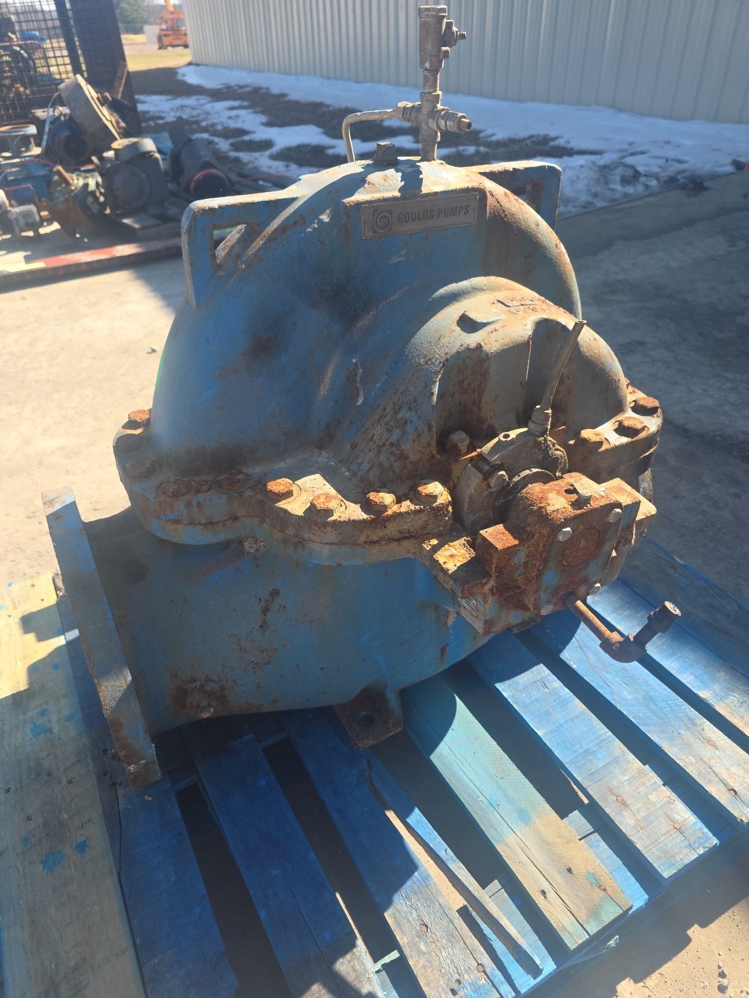 8×10-14 Goulds 3410 Split Case Pump Cast Iron
