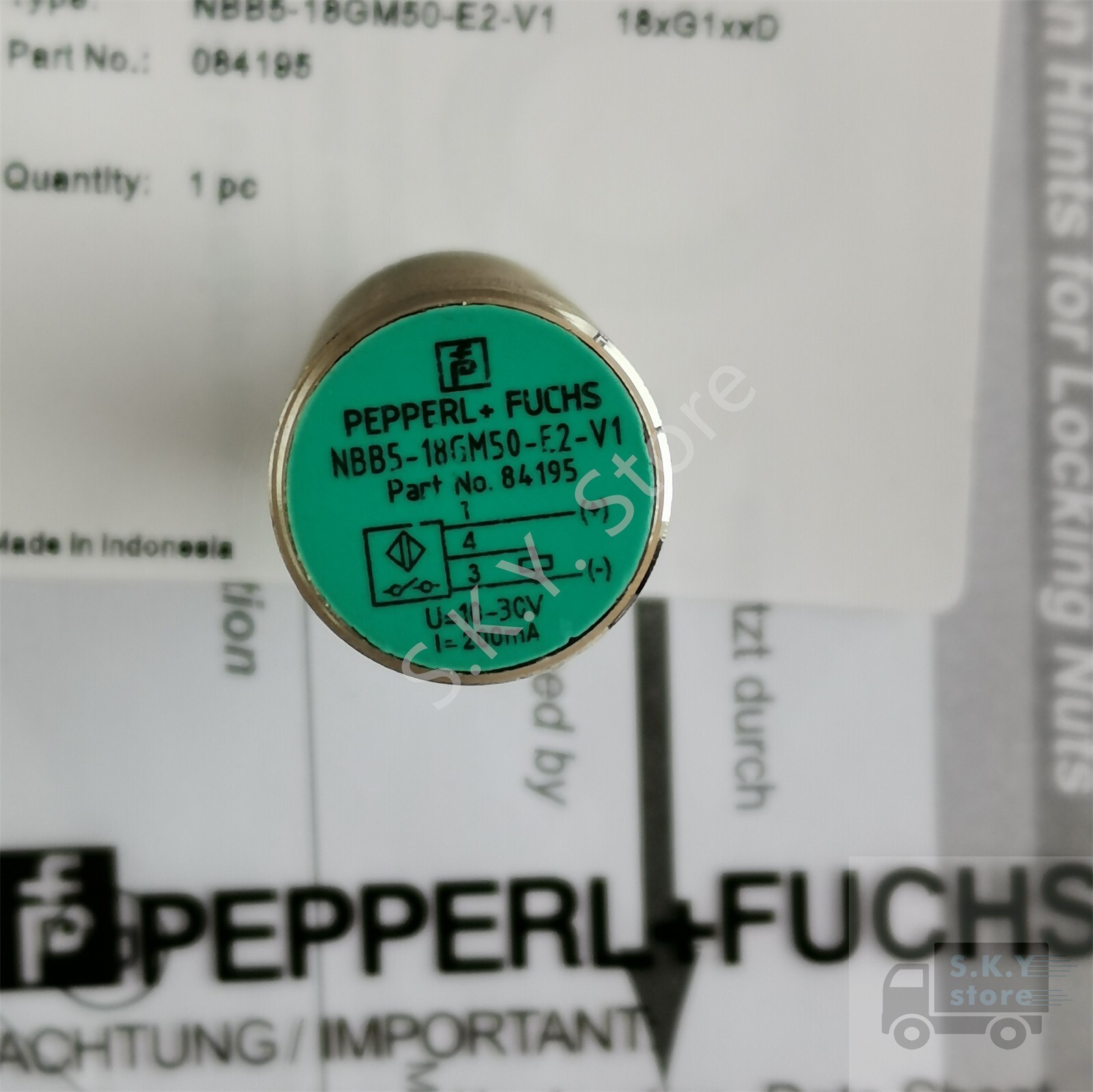 New In Bag NBB5-18GM50-E2-V1 For PEPPERL+FUCHS Photoelectric Sensor US Stock