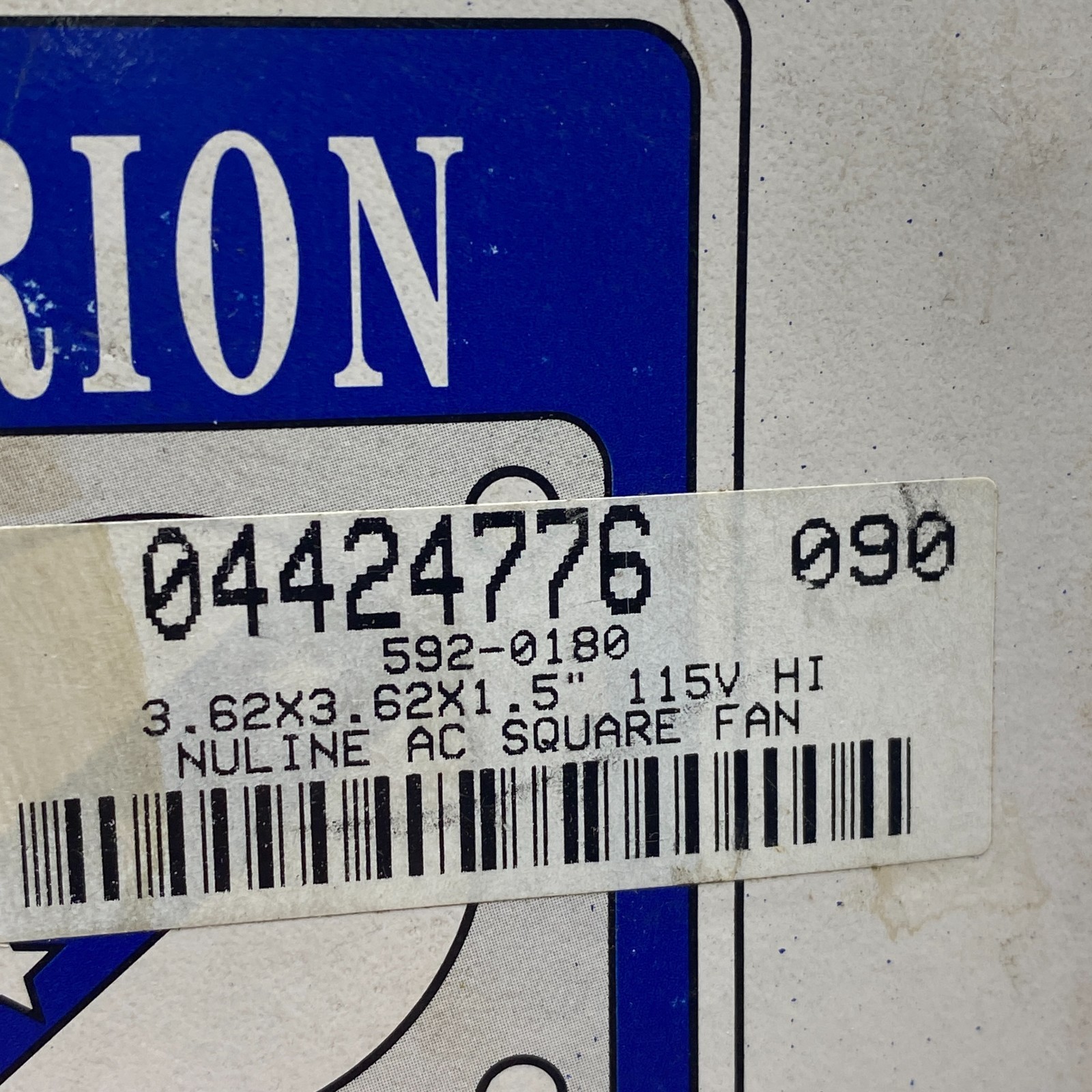 Orion Fans OA938AP-11-1TB 110/120V 50/60HZ BALL 11/9 WATT