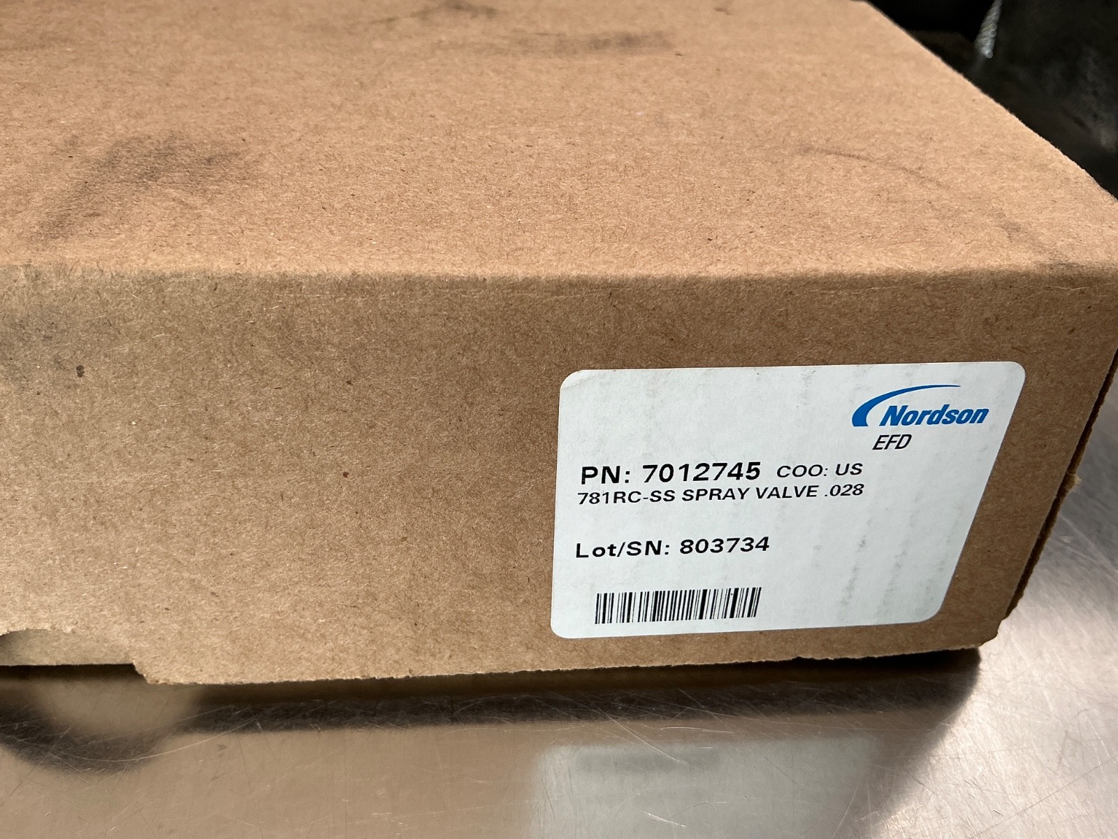 Nordson 781RC-SS Spray Valve .028, 7012745