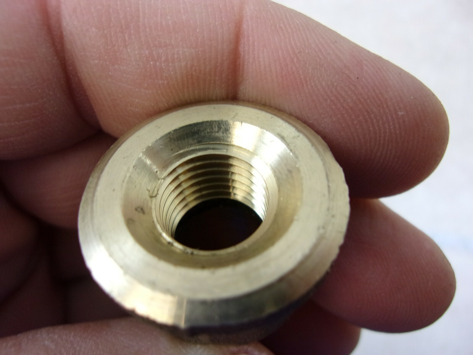 LOT OF 8 NSF-61-G, BRASS FITING 1/4NPT TO 1/2″ I.D. SWEAT ON ADAPTOR, F0359