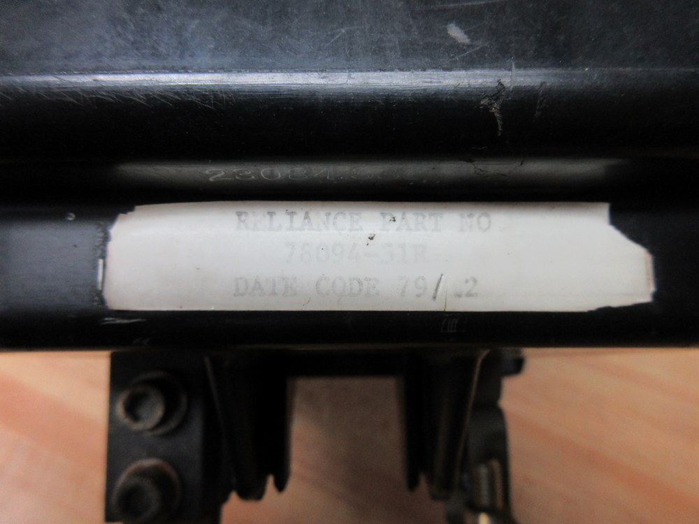 Joslyn Clark Ward Leonard 78094-31R Reliance Contactor RDP9-11100