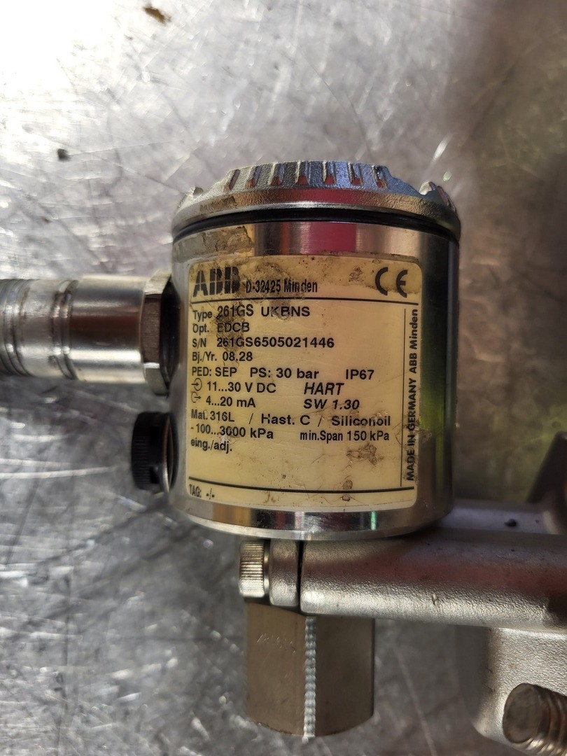 ABB 261GS UKBNS Gauge Pressure Transmitter