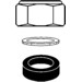 Westwood H7-23 Gauge Glass Repair Kit (2 Nuts, 2 Washers)