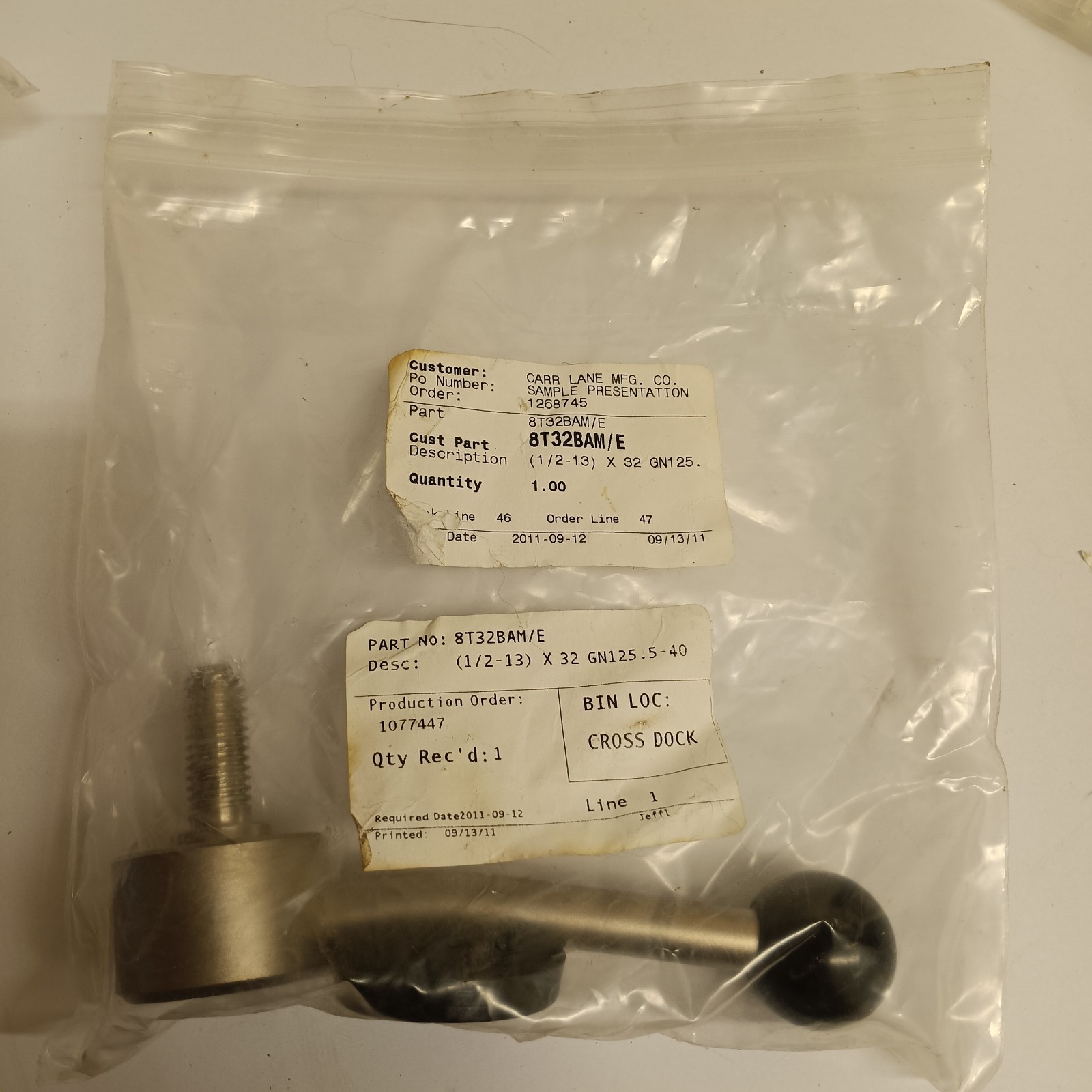 J.W. WINCO 8T32BAM/E JW Winco GN125.5 8T32BAM/E Adjustable Lever FREE SHIPPING