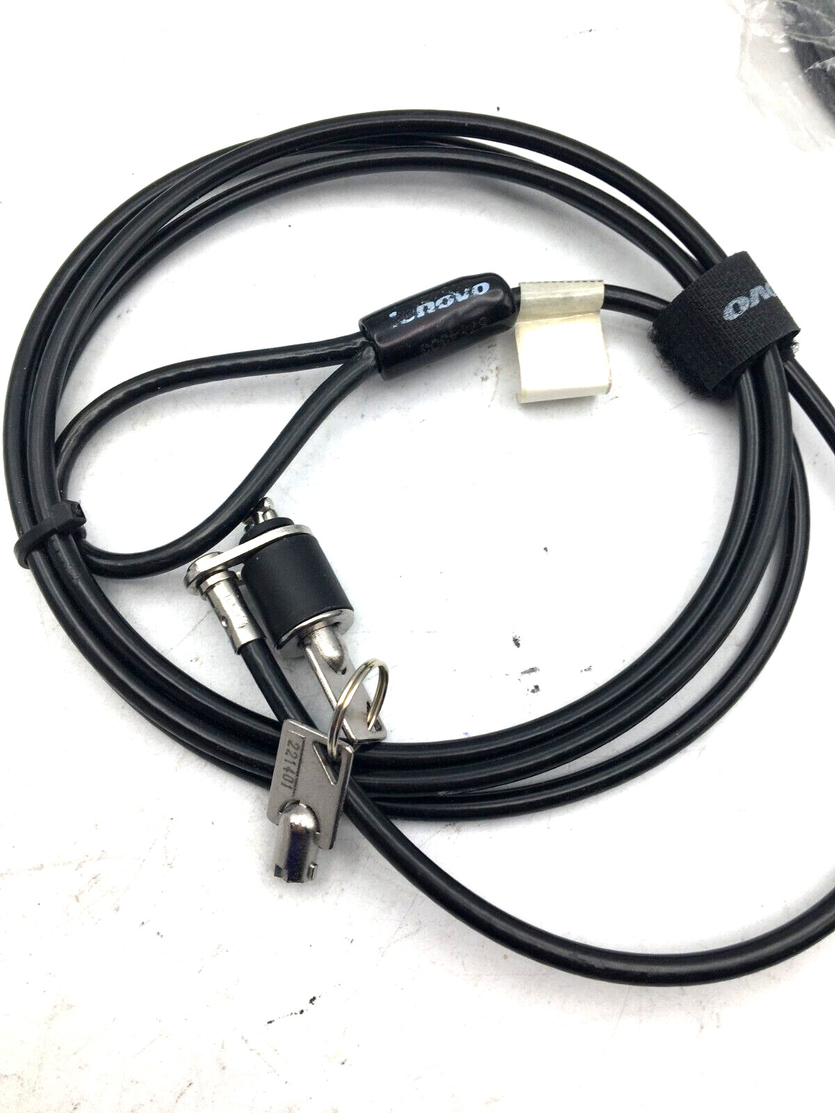 Lenovo, Noble & V7 Lot of 4 Keyed Laptop Security Lock 900-4495-00, SLK500 New