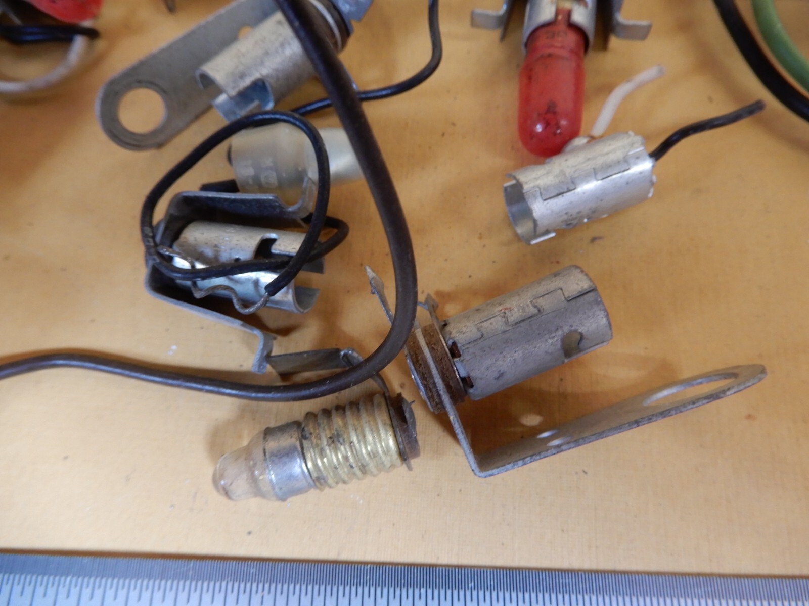 Huge Lot of Vintage Lamp Holders Tube Amps Stereo Equipment Everything Shown