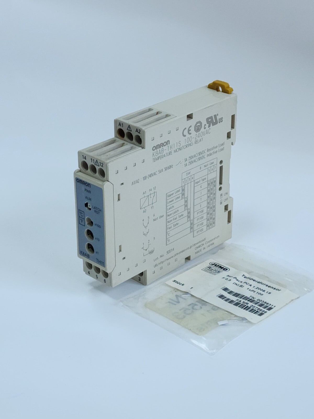 K8AB-TH11S OMRON TEMPERATURE MONITORING RELAY K8AB-TH11S