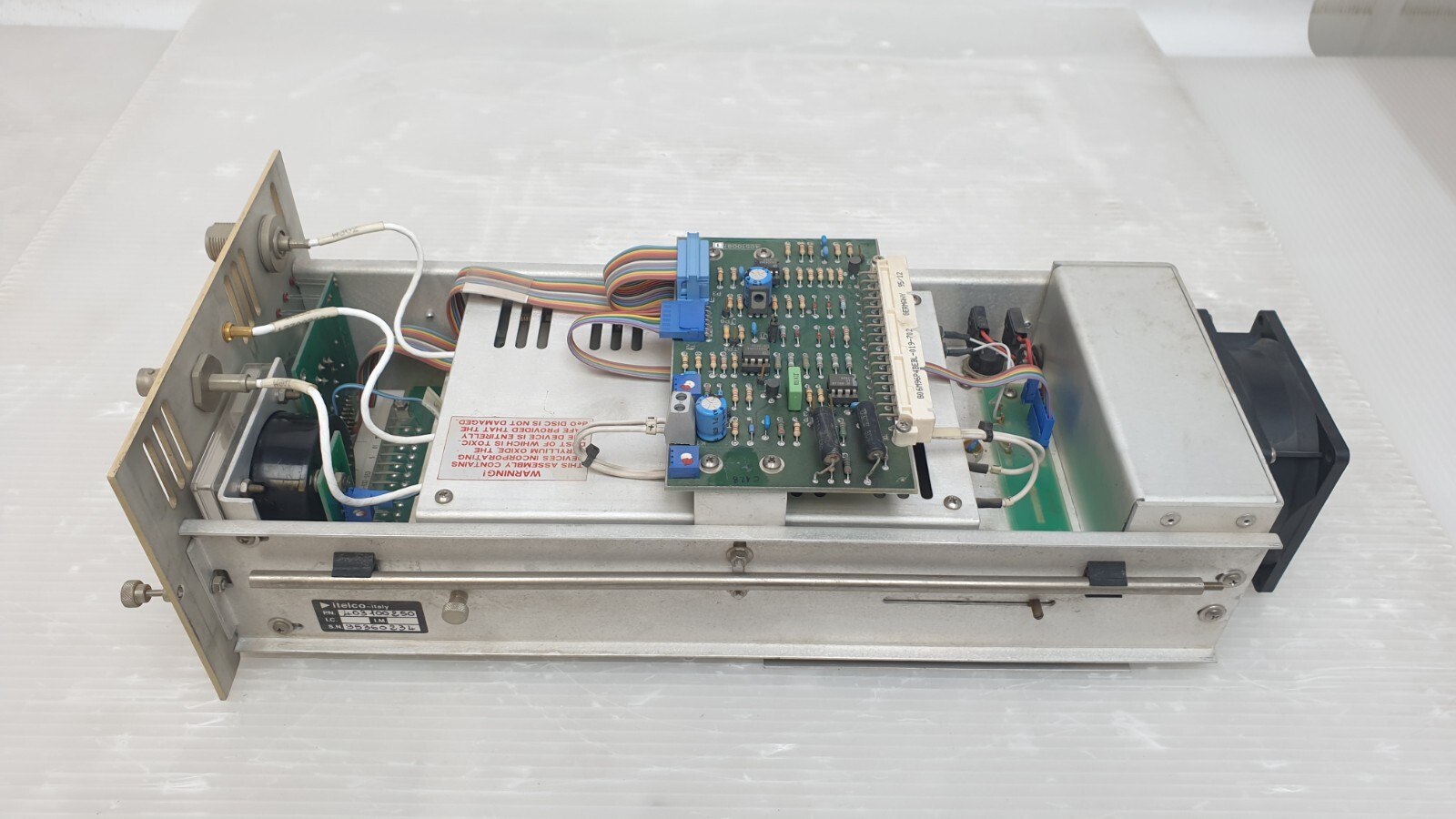 Orban rf power amplifier measures TXA Itelco 403100250