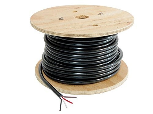 4-Wire Trailer Lighting Cable – Red/White/Black/Brown – 100 Feet