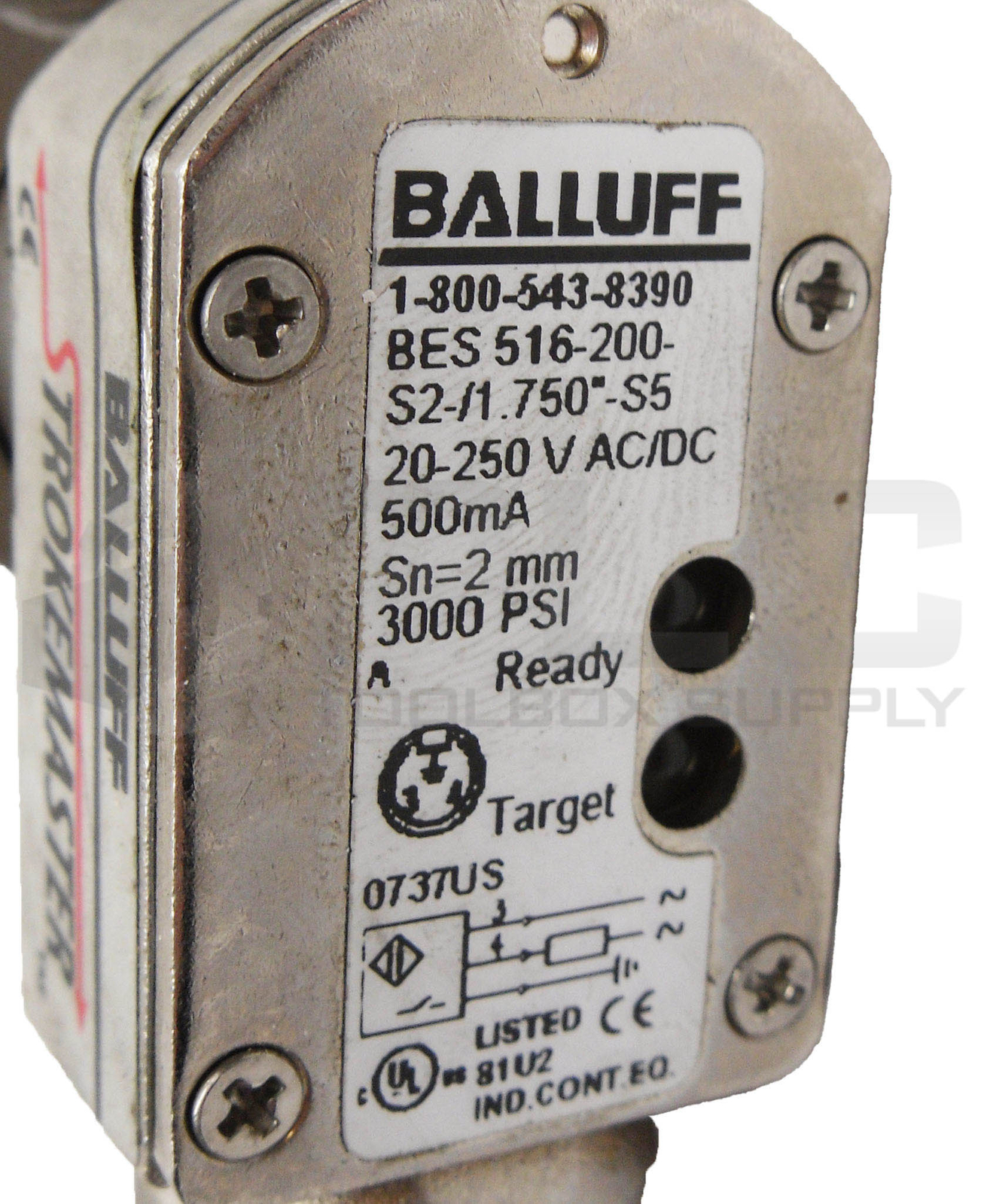 BALLUFF BES 516-200-S2/1.750″-S5 STROKEMASTER INDUCTION SENSOR 20-250V AC/DC