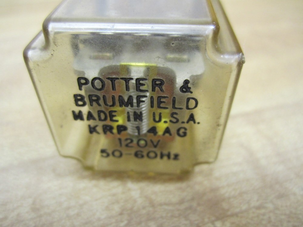 Potter & Brumfield KRP-14AG-120V AC Relay KRP-14AG-120VAC