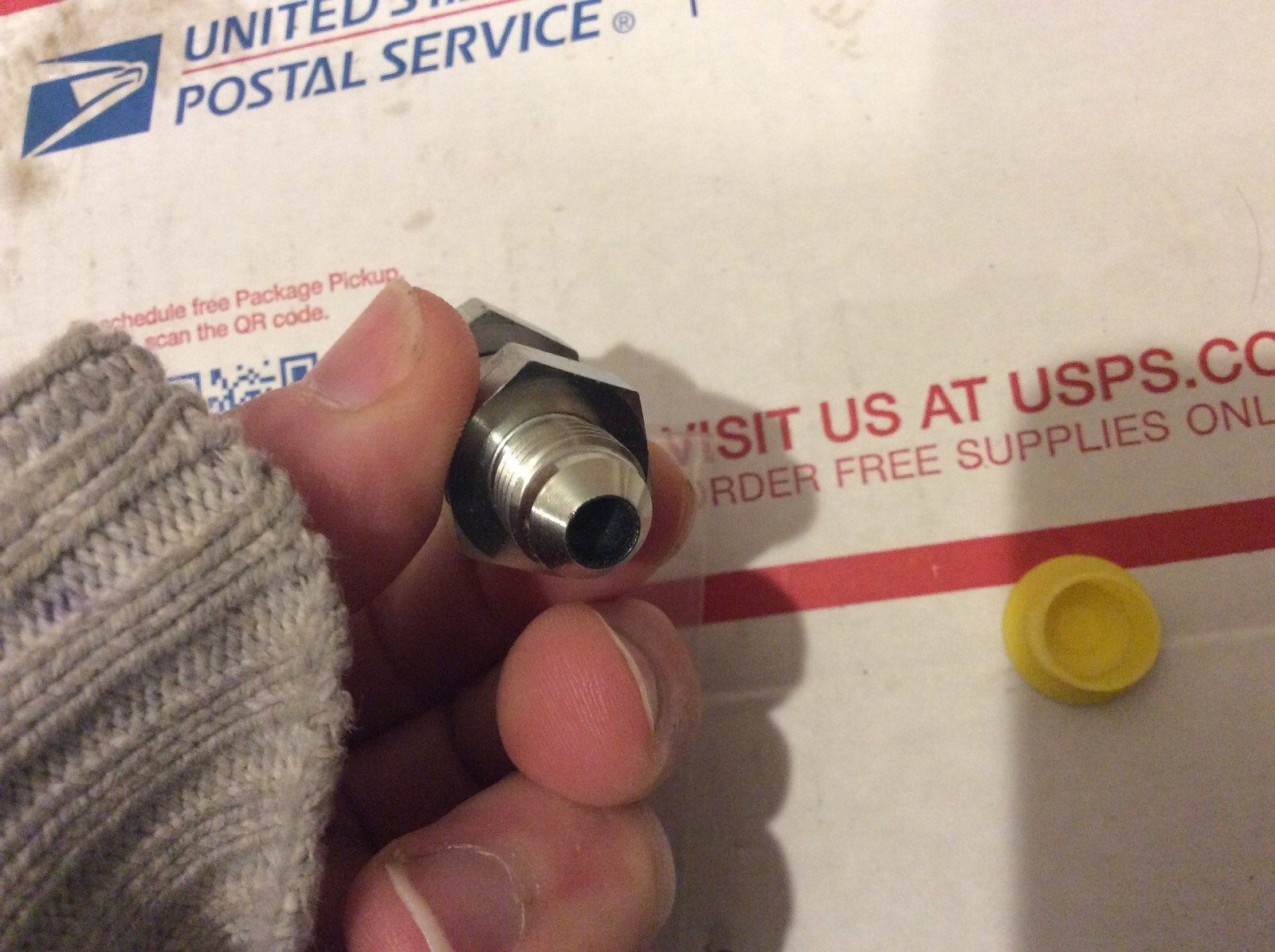 One PARKER 5WTX-S BULKHEAD UNION FITTING NSNB 5WTX-WLN-S
