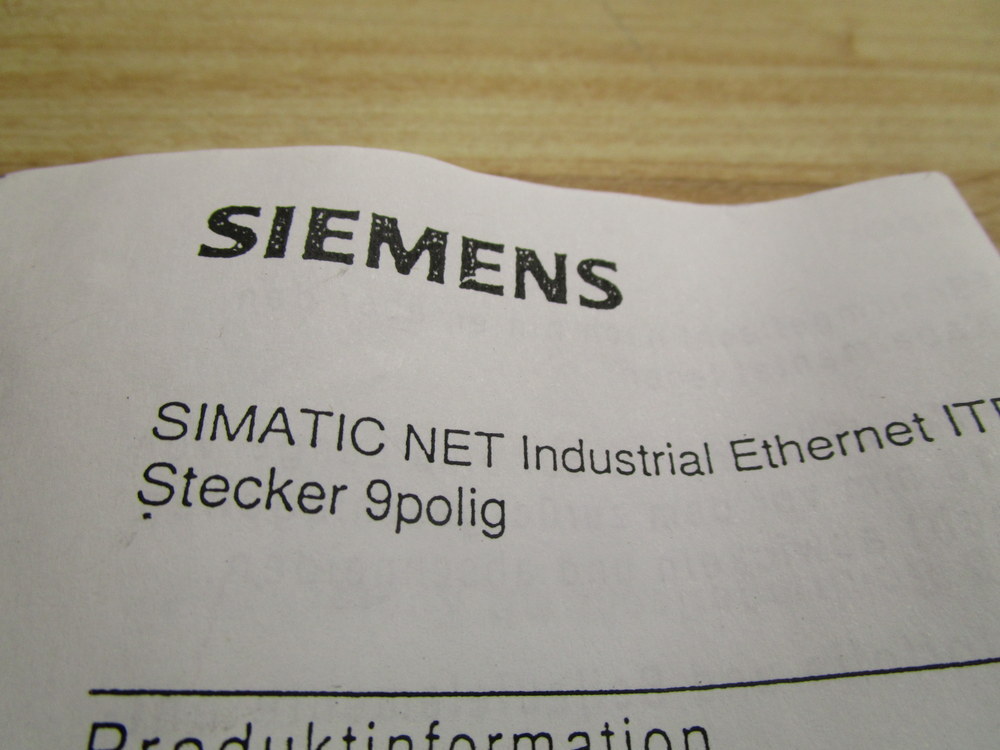 Siemens 6GK1 901-0CA00-0AA0 Ethernet ITP
