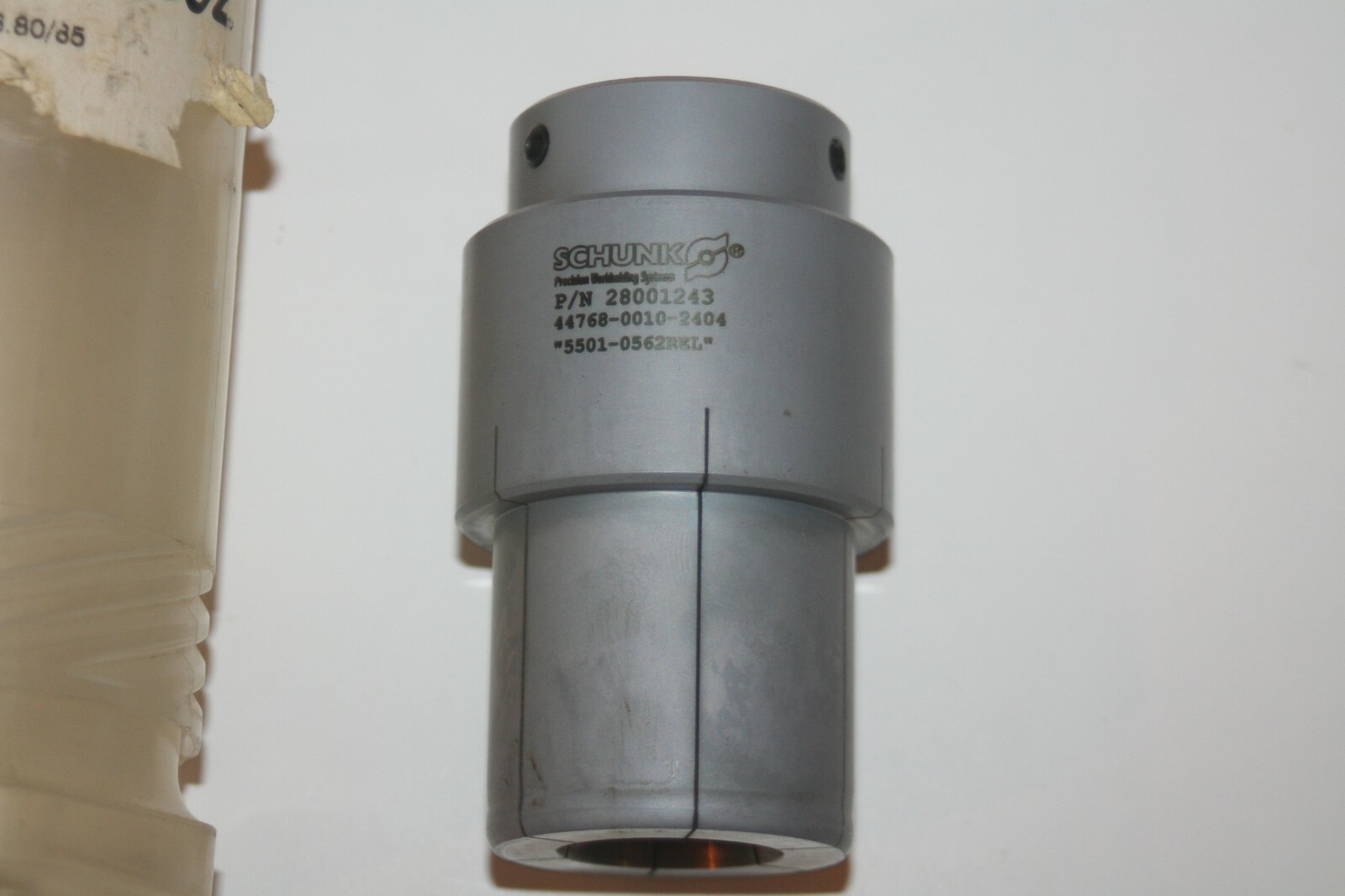SCHUNK 28001243 Intermediate Sleeve w/Step 24mm ID, 41.2395 mm OD * NEW *