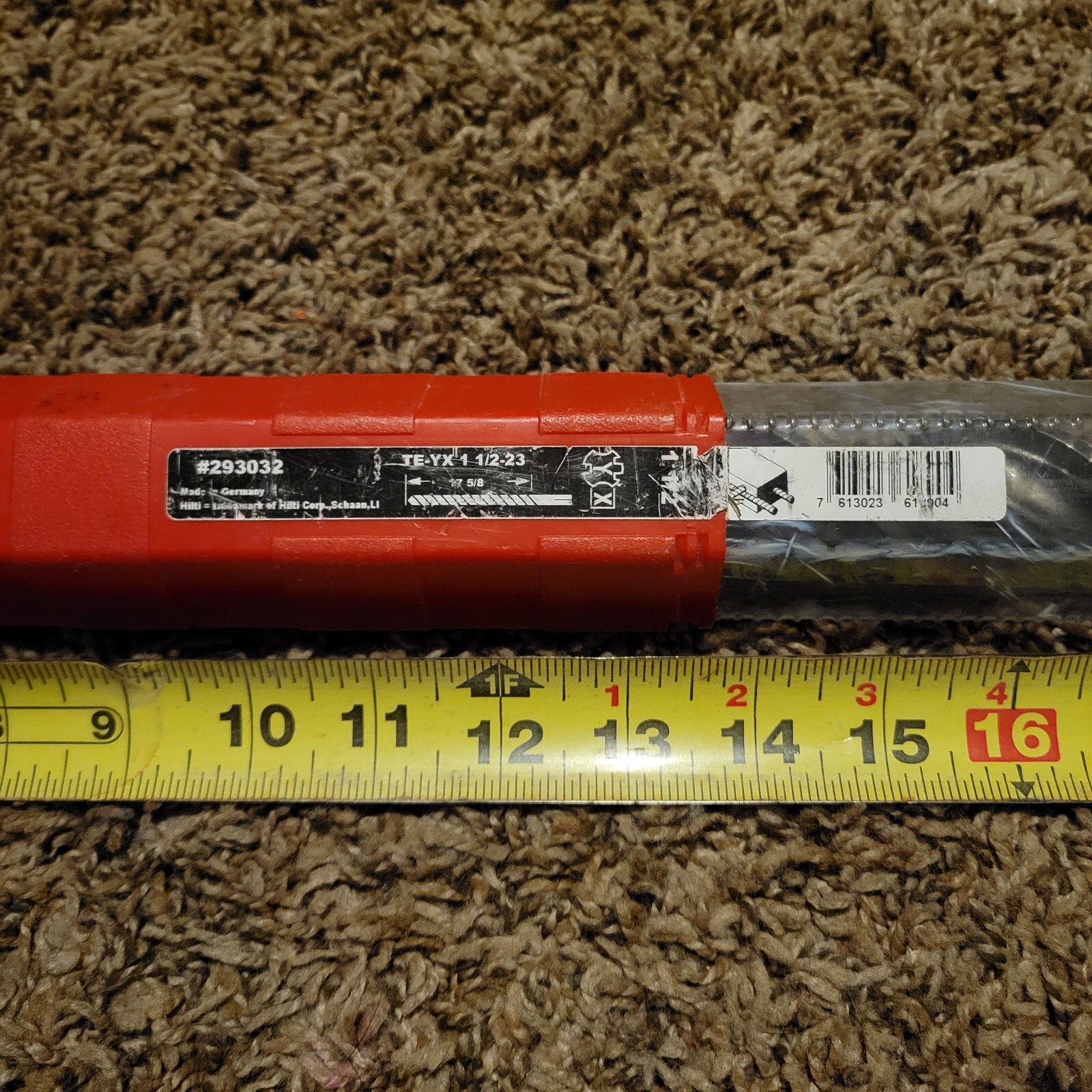 Hilti Roto Hammer Bit 23″x 1.5″