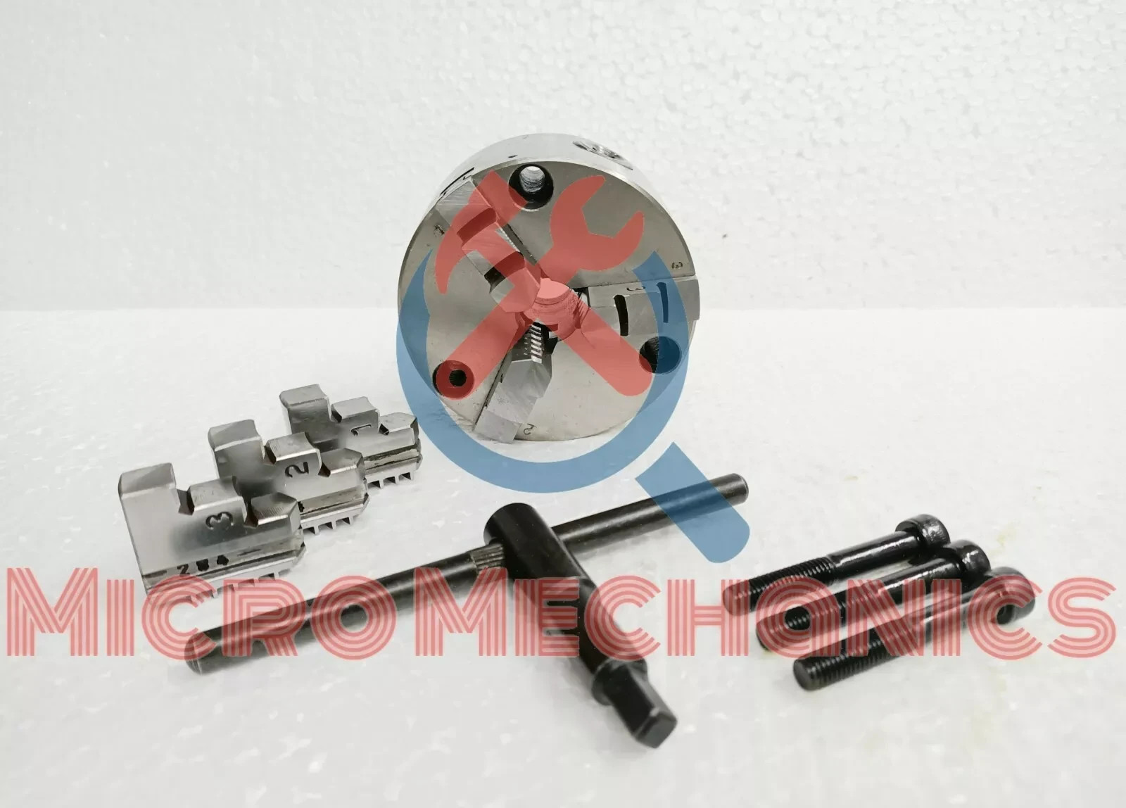 100mm 3 Jaw Lathe Chuck 4″ Self-Centering Precision Hardened Steel -India’s Best