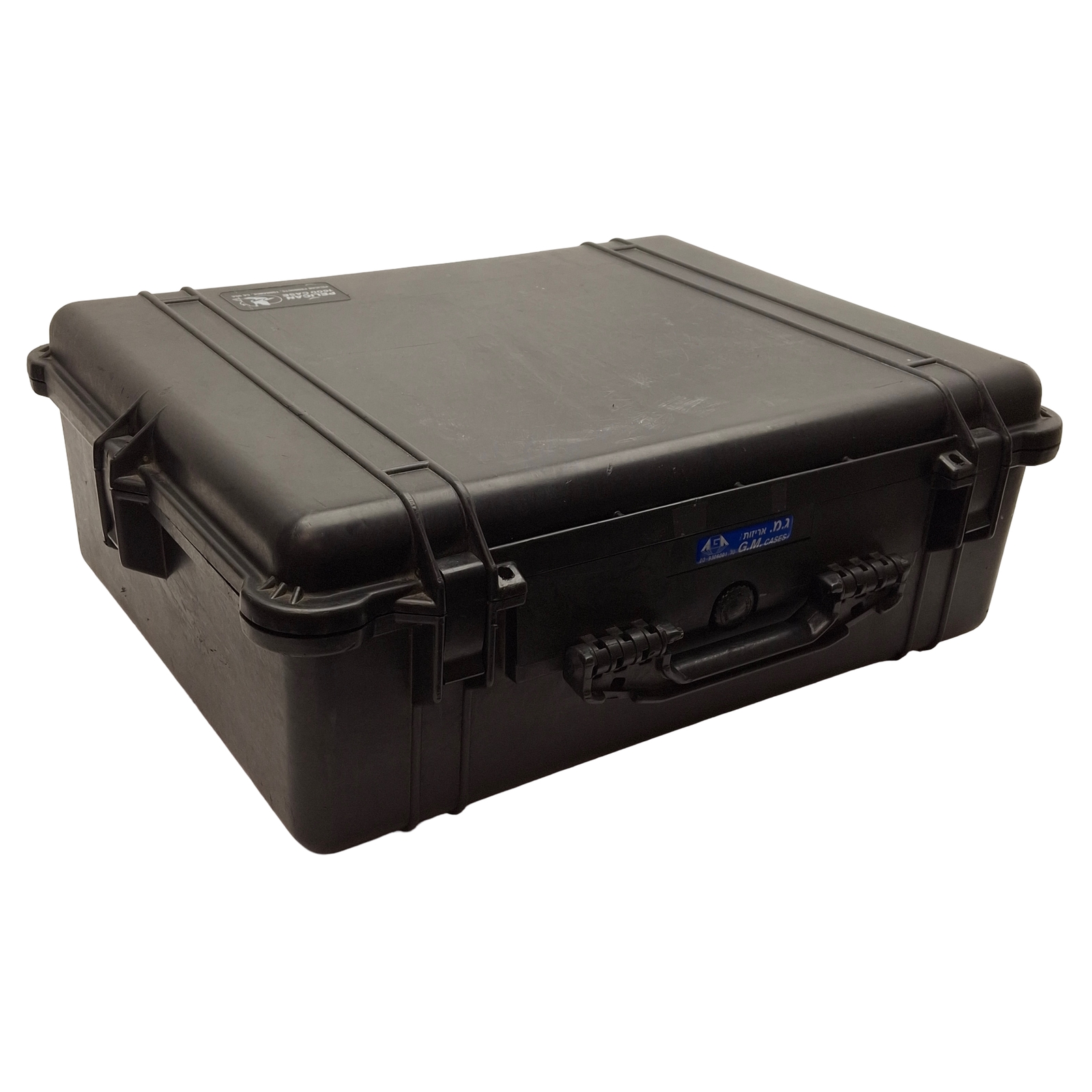 Pelican 1600 Protector Case, Black, 21.51 x 16.54 x 7.99in Interior *No Foam*