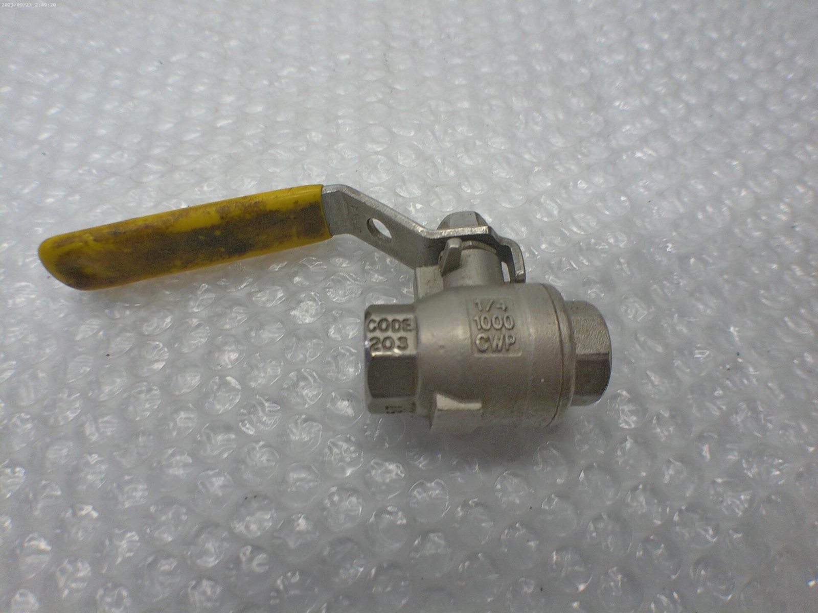 SHARPE CF8M 1/4″ 1000CWP BALL VALVE UNMP