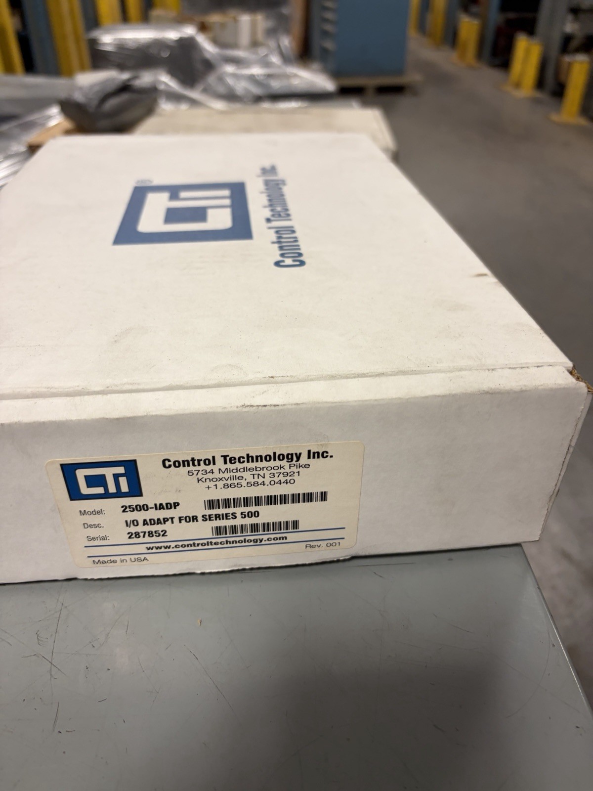 NEW Control Technology 2500-IADP I/O Adapter for Series 500