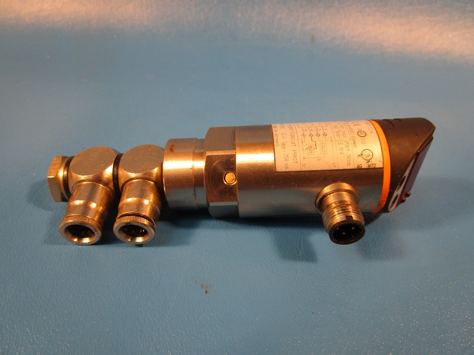 USED IFM PN7024, Electronic Pressure Sensor. Pressure sensor with display