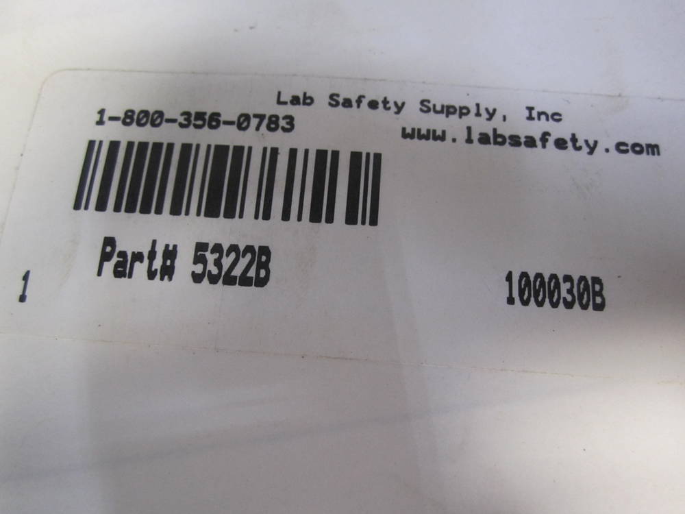 Lab Safety Supply 5322B Compressed Air Sign 3 Labels