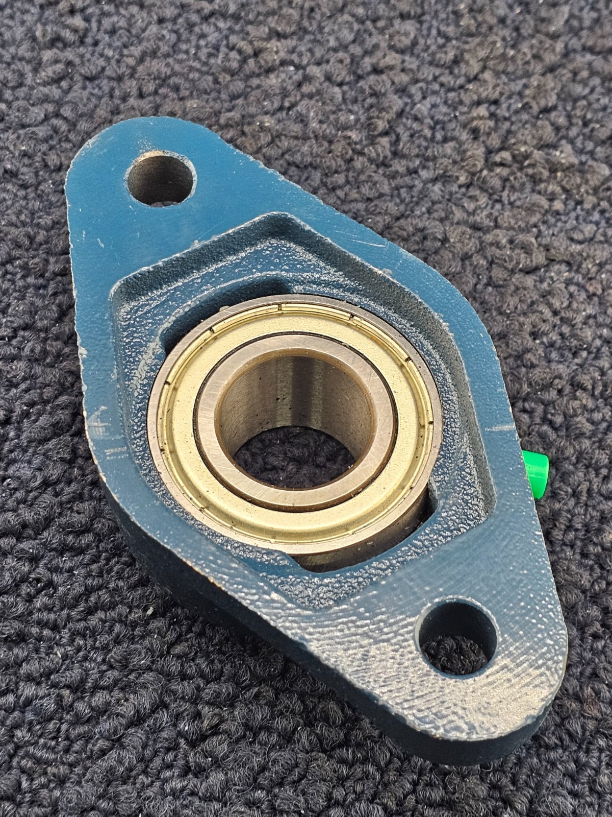 Tritan SB205-16 FL205: Flange Mount Bearing, 2 Bolt Flange, Screw Locking