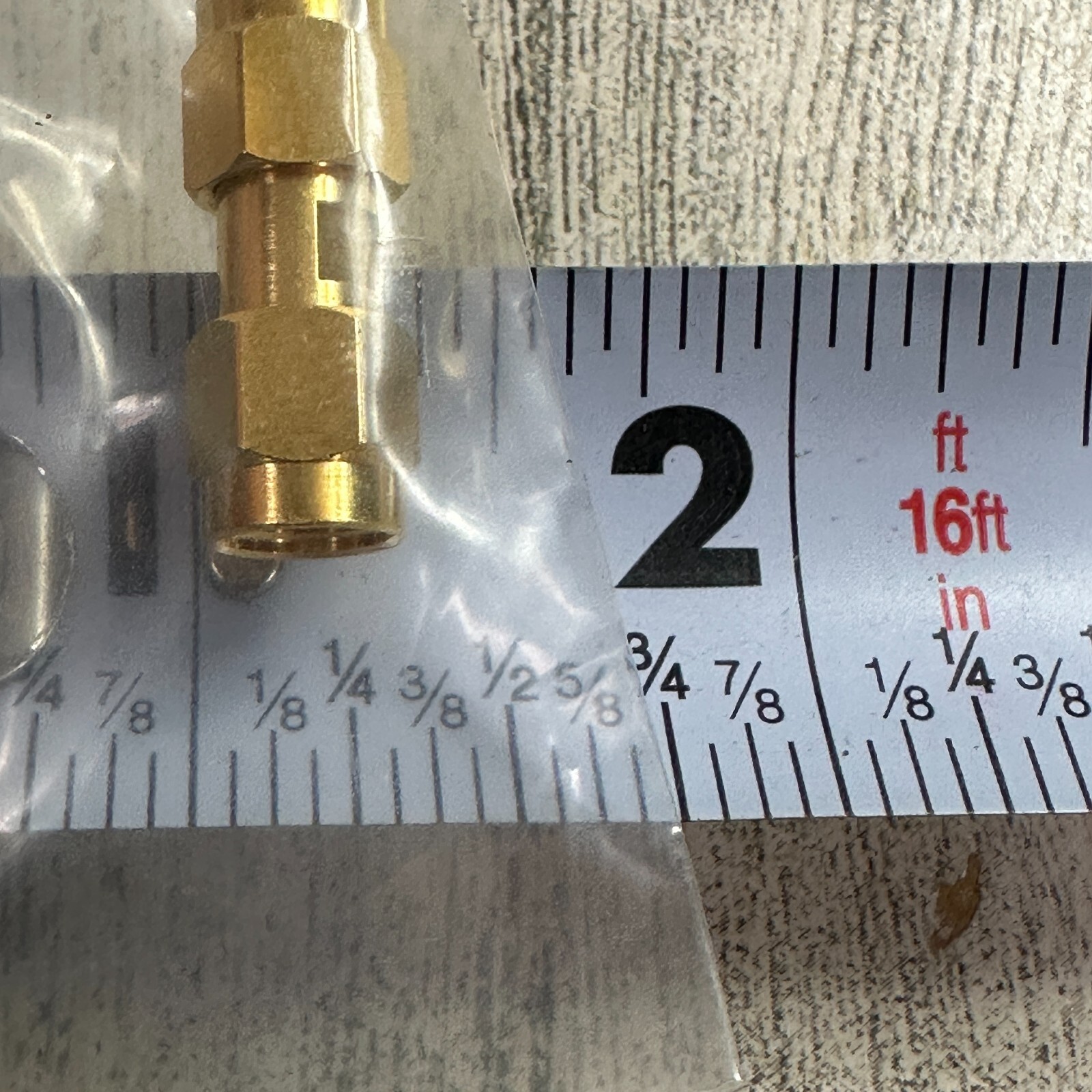 Amphenol RF 132168 SMA Plug to SMA Plug Adapter 50 Ohm Straight Connector
