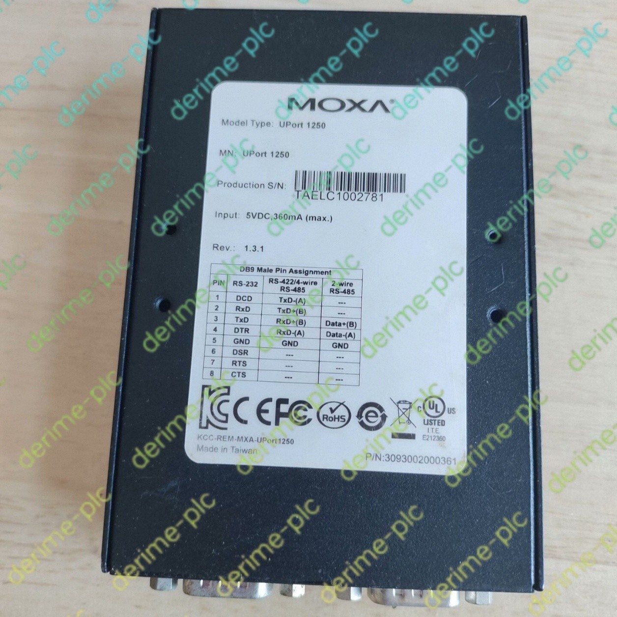 1pcs new MOXA UPort 1250 Interface Converter