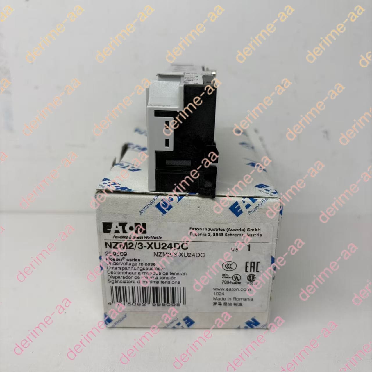 Eaton NZM2/3-XU24DC Undervoltage Release NZM2-3-XU24DC#1pcs new in box