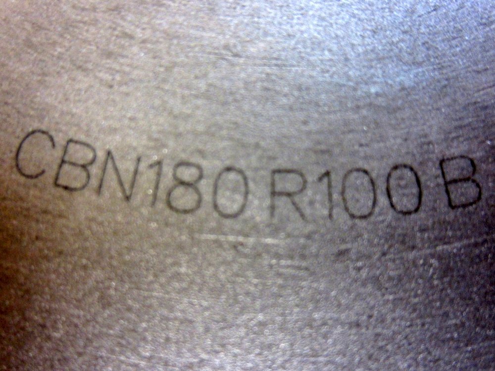 Radiac CBN180R100B Abrasive Grinding Wheel