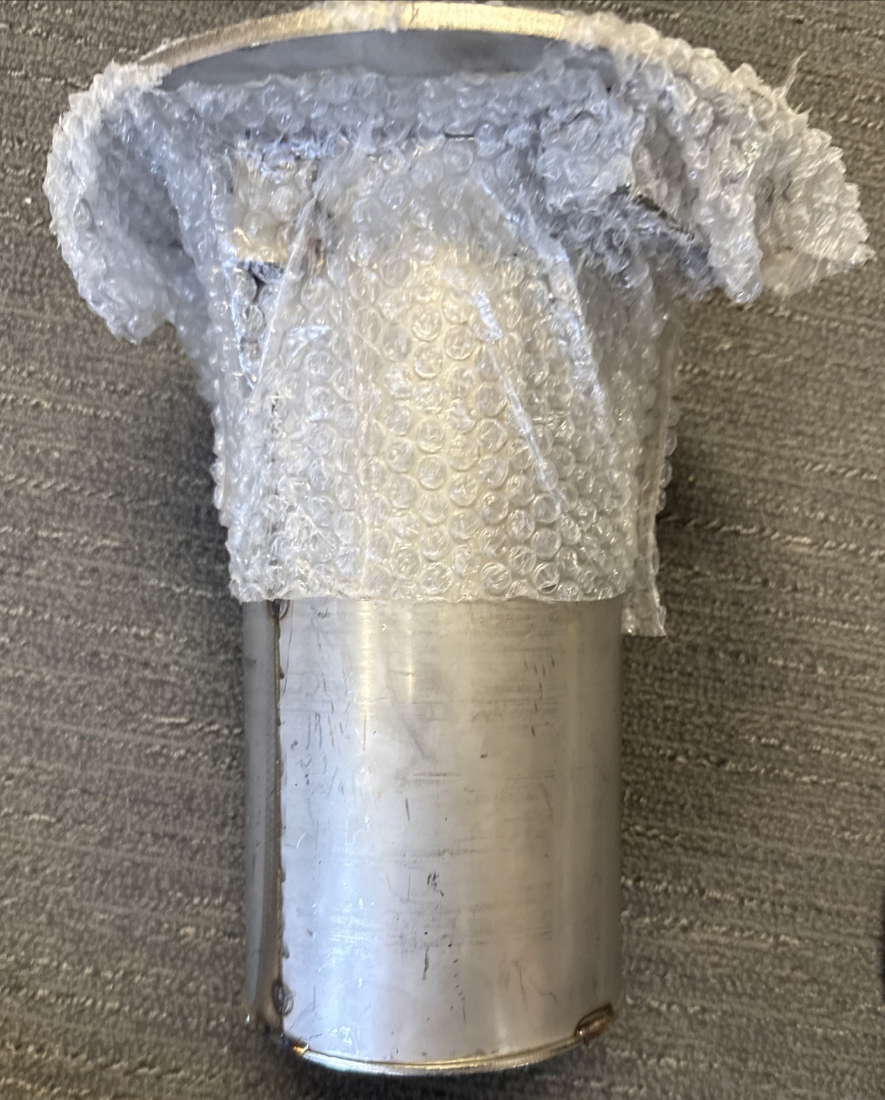 Calpipe ESR050 Bollard Embedment Sleeve, Stainless Steel, 6 in O.D., 5 in I.D.