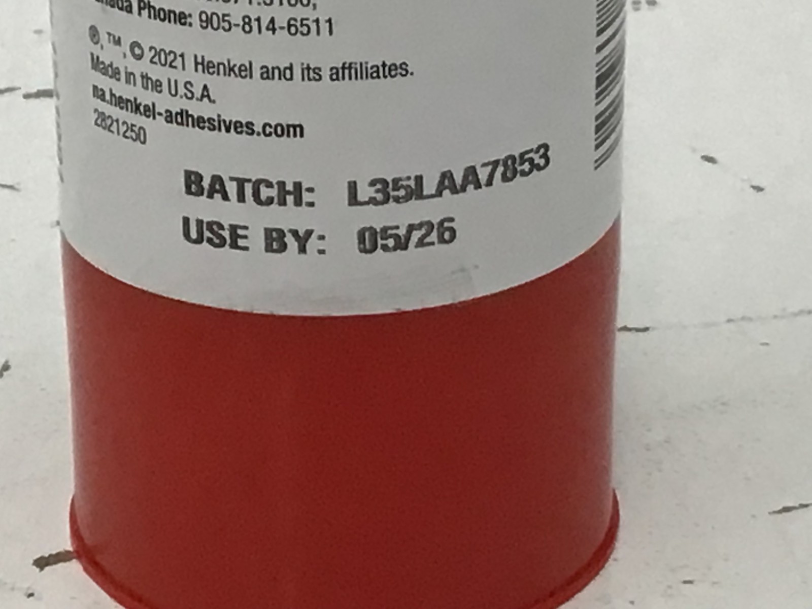 Loctite 1241991 Anaerobic Gasket Sealant, 300 Ml, Red, Temp Range -65 To 300