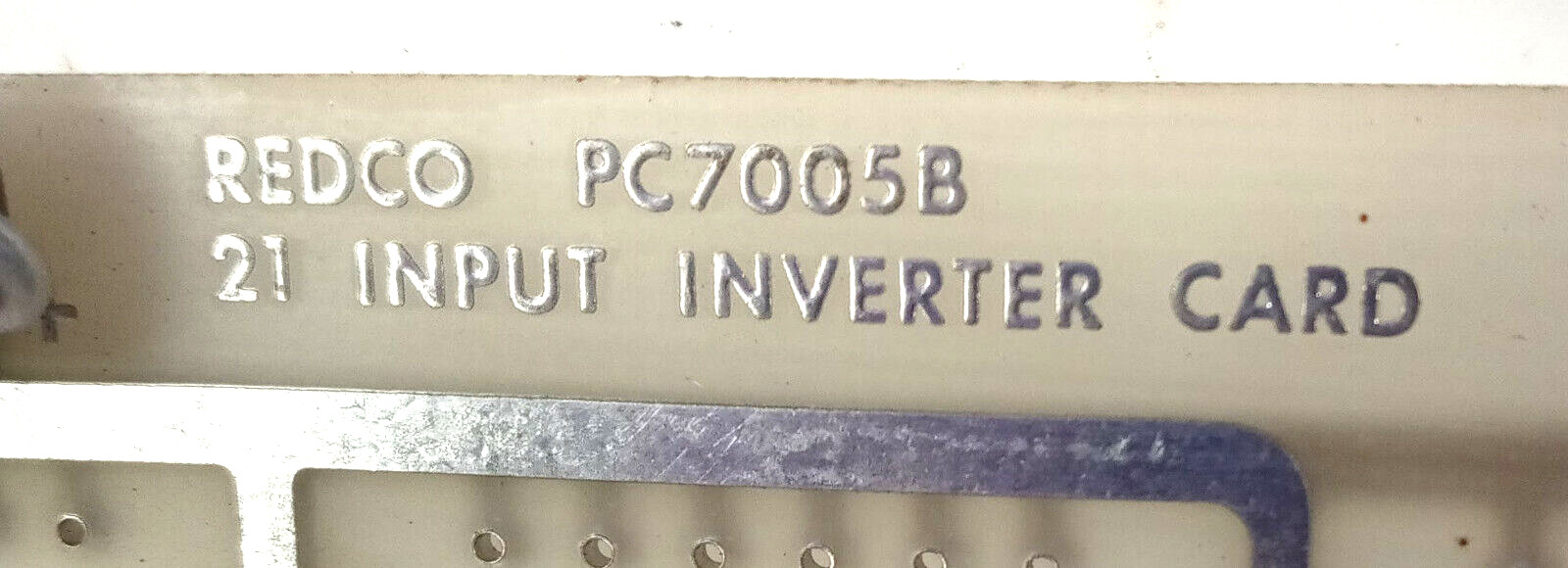 1 USED REDCO PC7005B 21 INPUT INVERTER CARD ***MAKE OFFER***