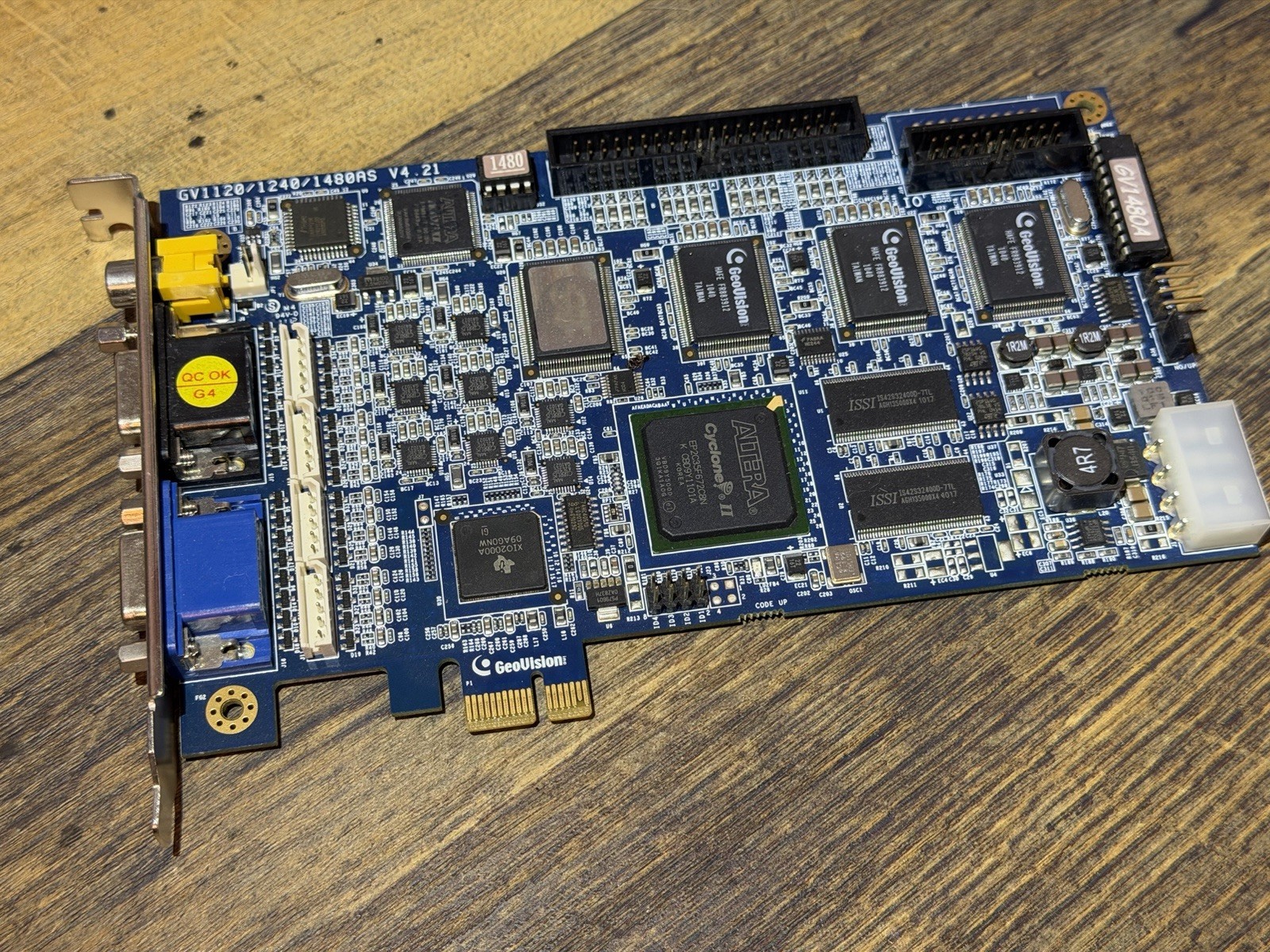 GeoVision GV1120/1240/1480AS V4.21 PCIe DVR CCTV Capture Card GV-1480AS