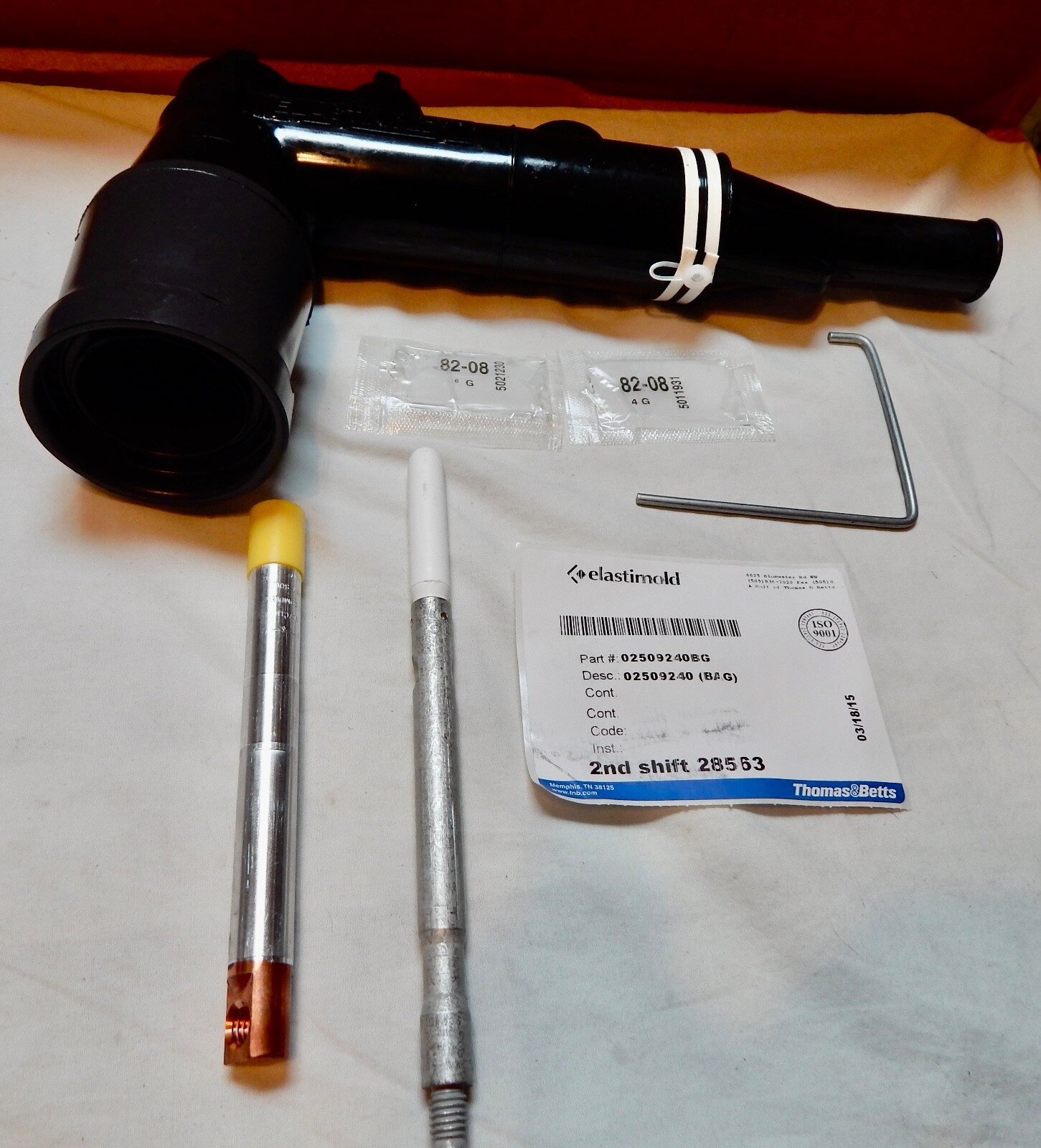 Elastimold 274ELR-88110-240 Ext Length Elbow 880-1.110 200AMP Load Breaker 280V