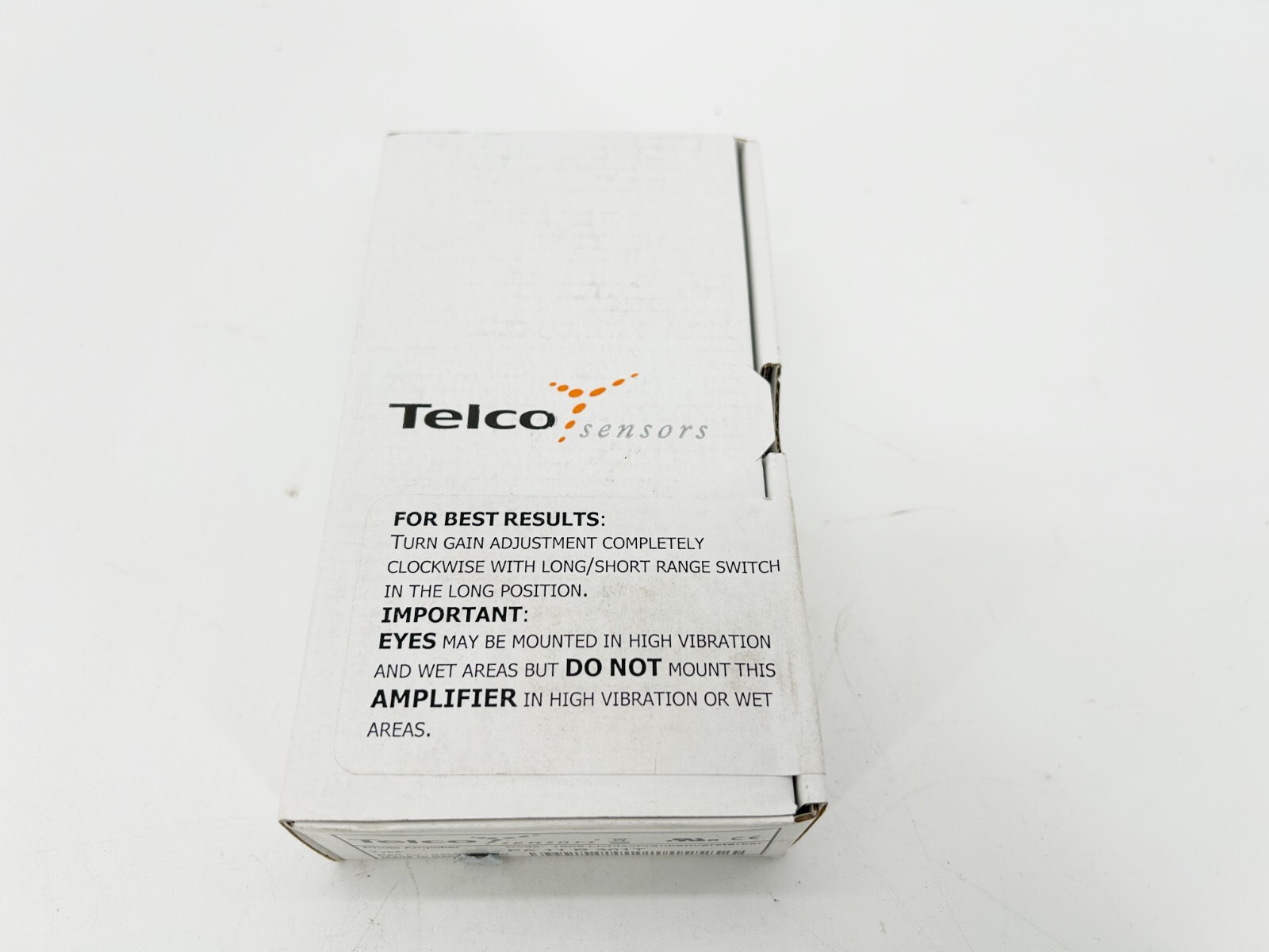 New Telco PA-11-B-301T Remote Sensor Amplifier 115Vac 11P 70MM Range – Sealed