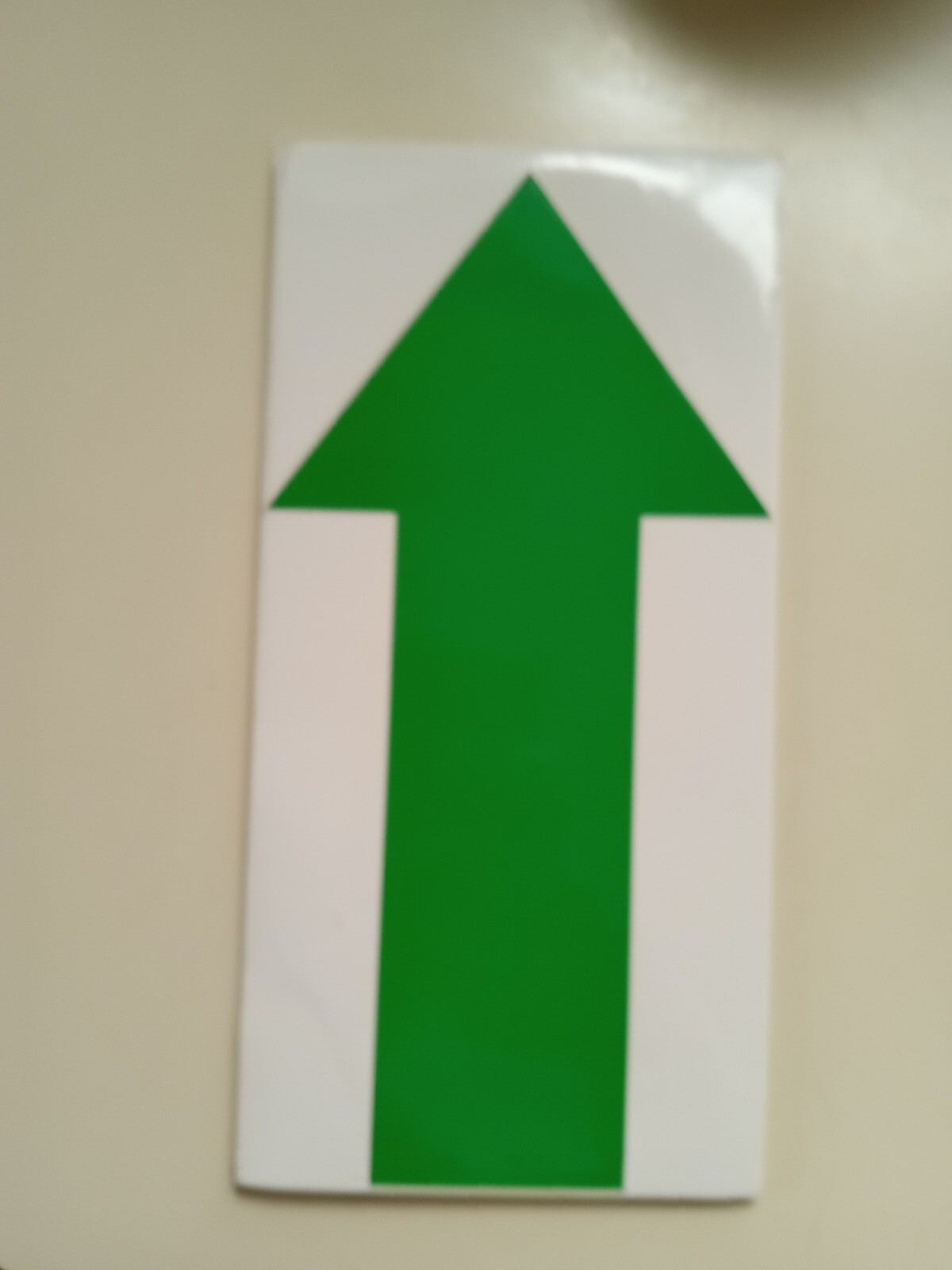 24 Green Direction Arrow Stickers 12″ X 6.5″ NEW SEE PHOTOS