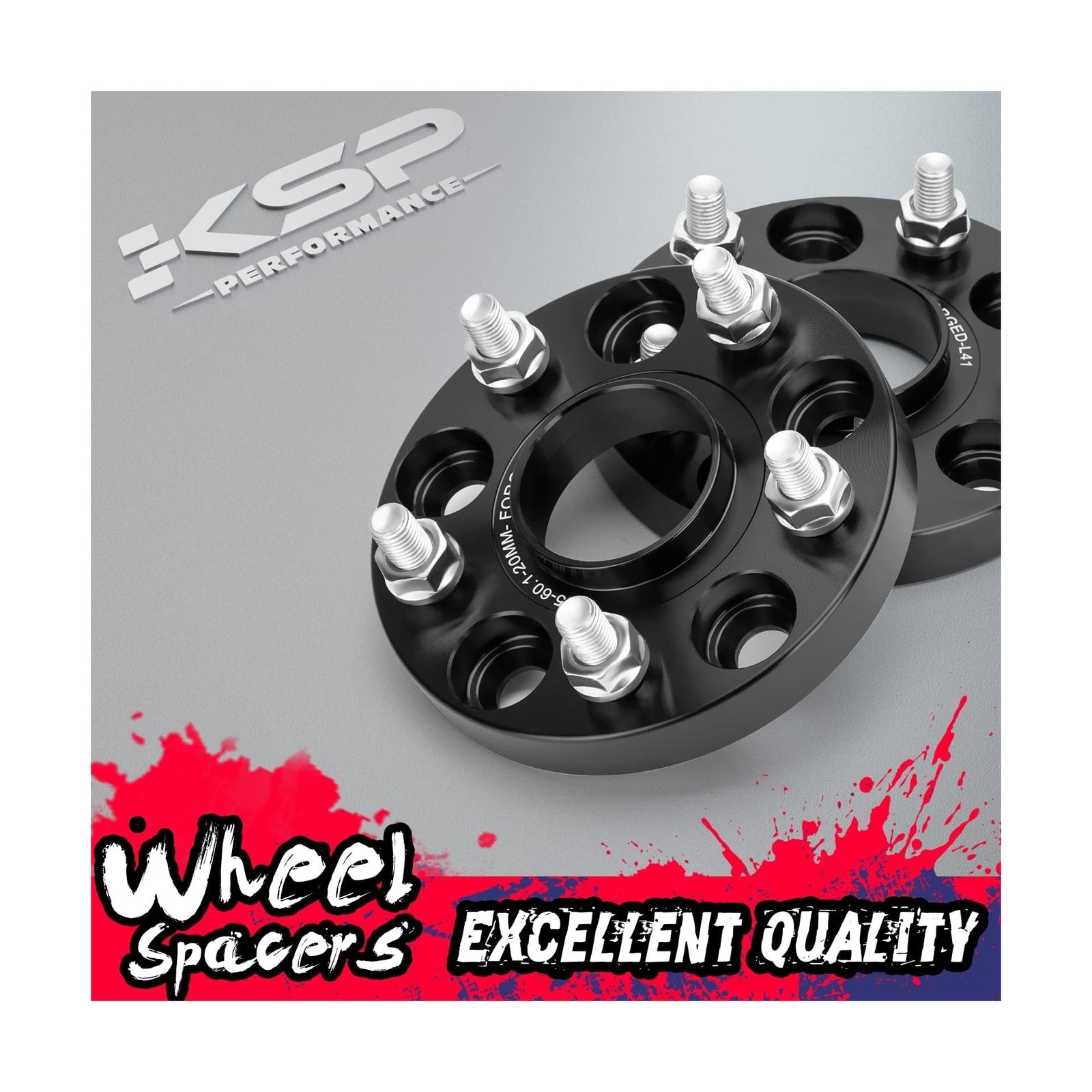 KSP 1inch 5×4.5 Hub Centric Wheel Spacers Fit , 5…