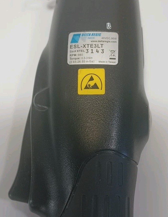 Delta Regis ESL-XTE3LT Electric Torque Screwdriver