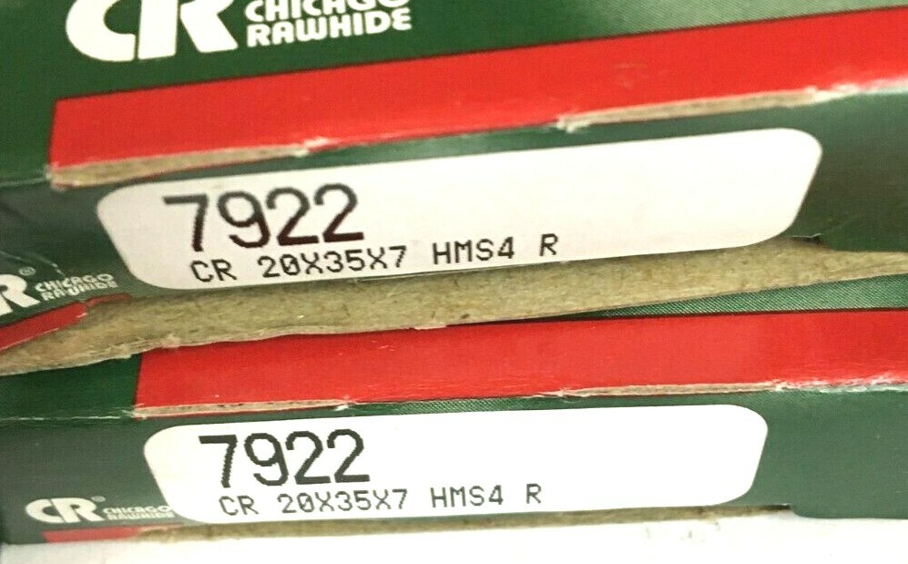 CR Chicago Rawhide Oil Seal Joint Radial Lot of 8, 7922 NIB Free Shipping