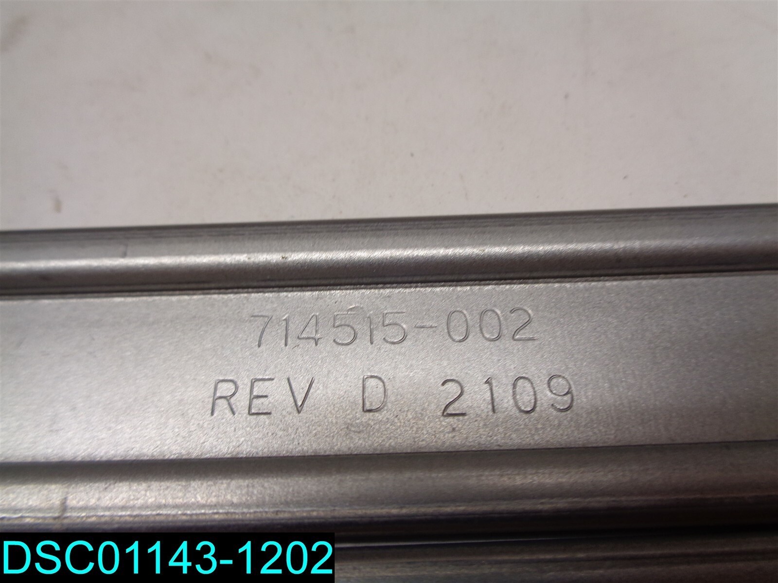QTY=1 SET OF 2: DRAWER SLIDES 714515-002 REV D 2109 20290359 27-5/8″ X 1″