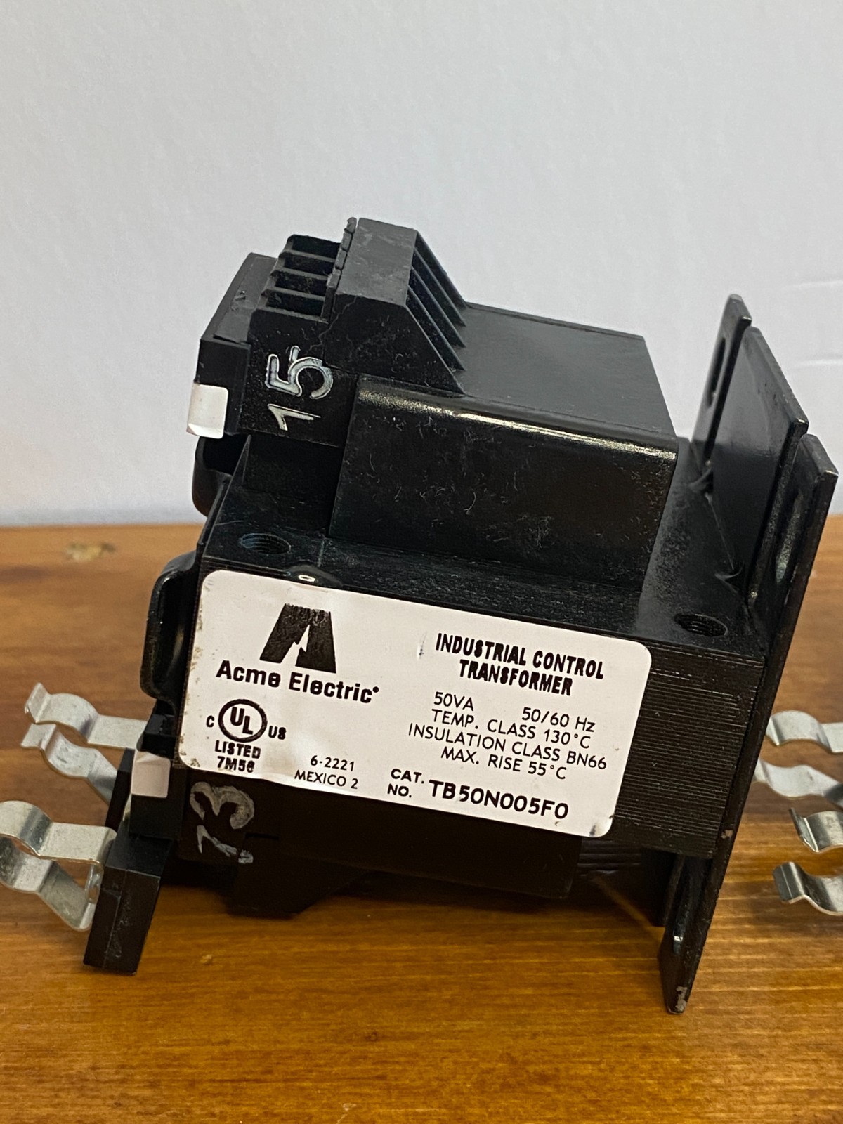 ACME Electric TB50N005F0 Control Transformer 50VA – Lot of 2