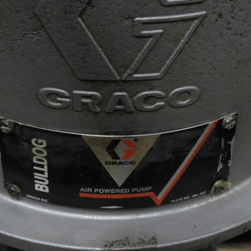 Graco Bulldog 974364 Therm-O-Flow Hot Melt Transfer Pump Drum Unloader 480V 3Ph