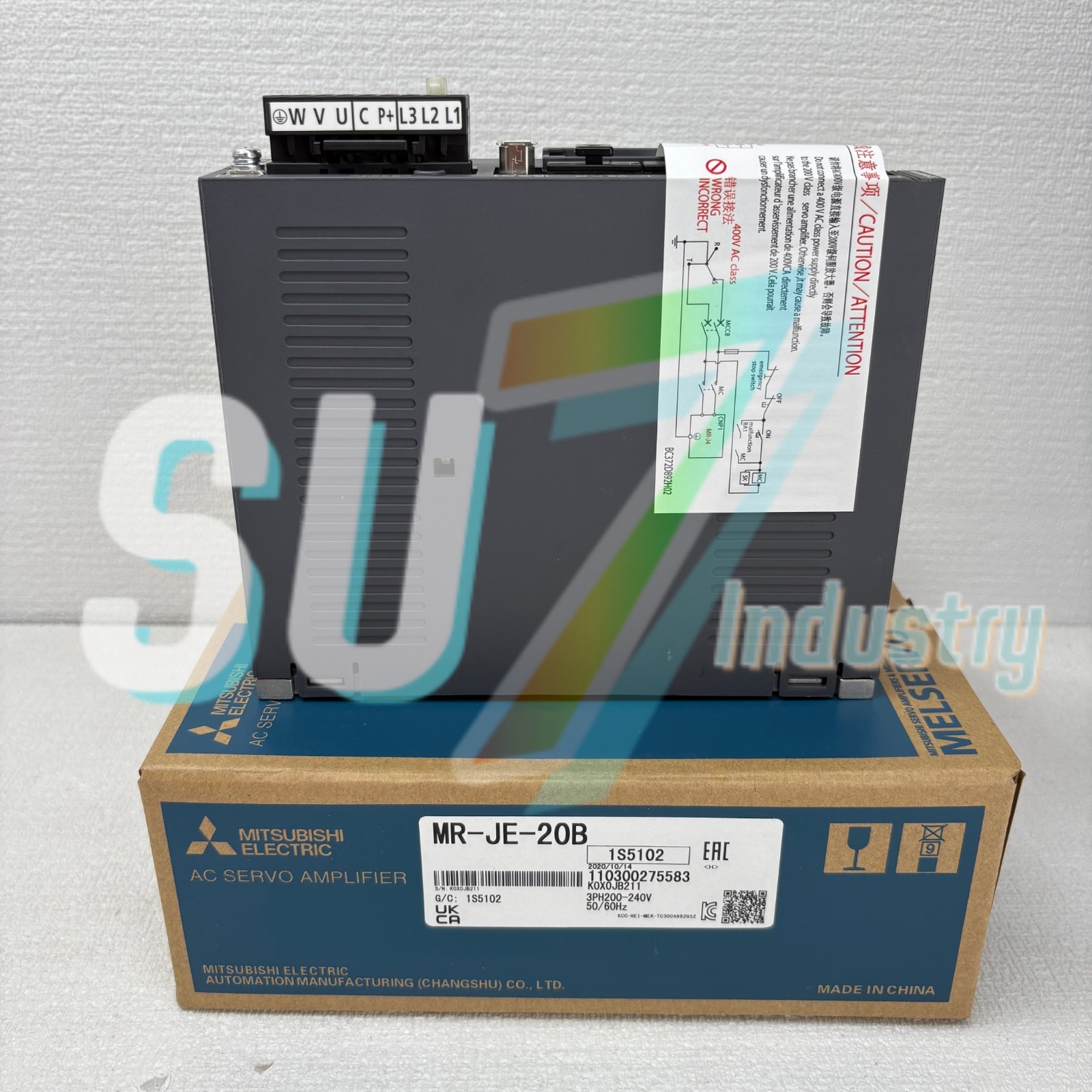#1pcs new Mitsubishi MR-JE-20B Servo Driver